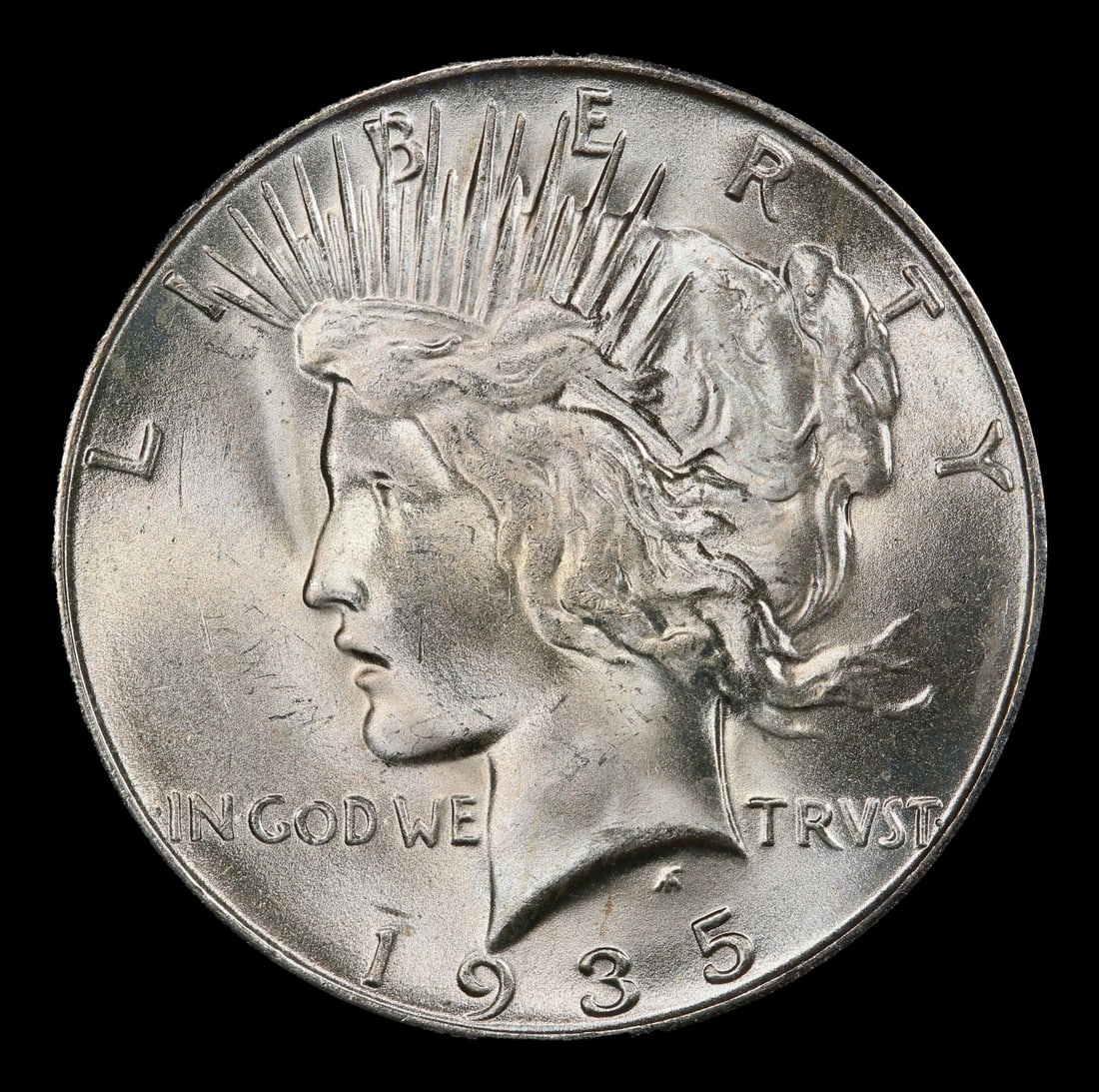 1935-s Peace Dollar $1 ms65 SEGS - 2