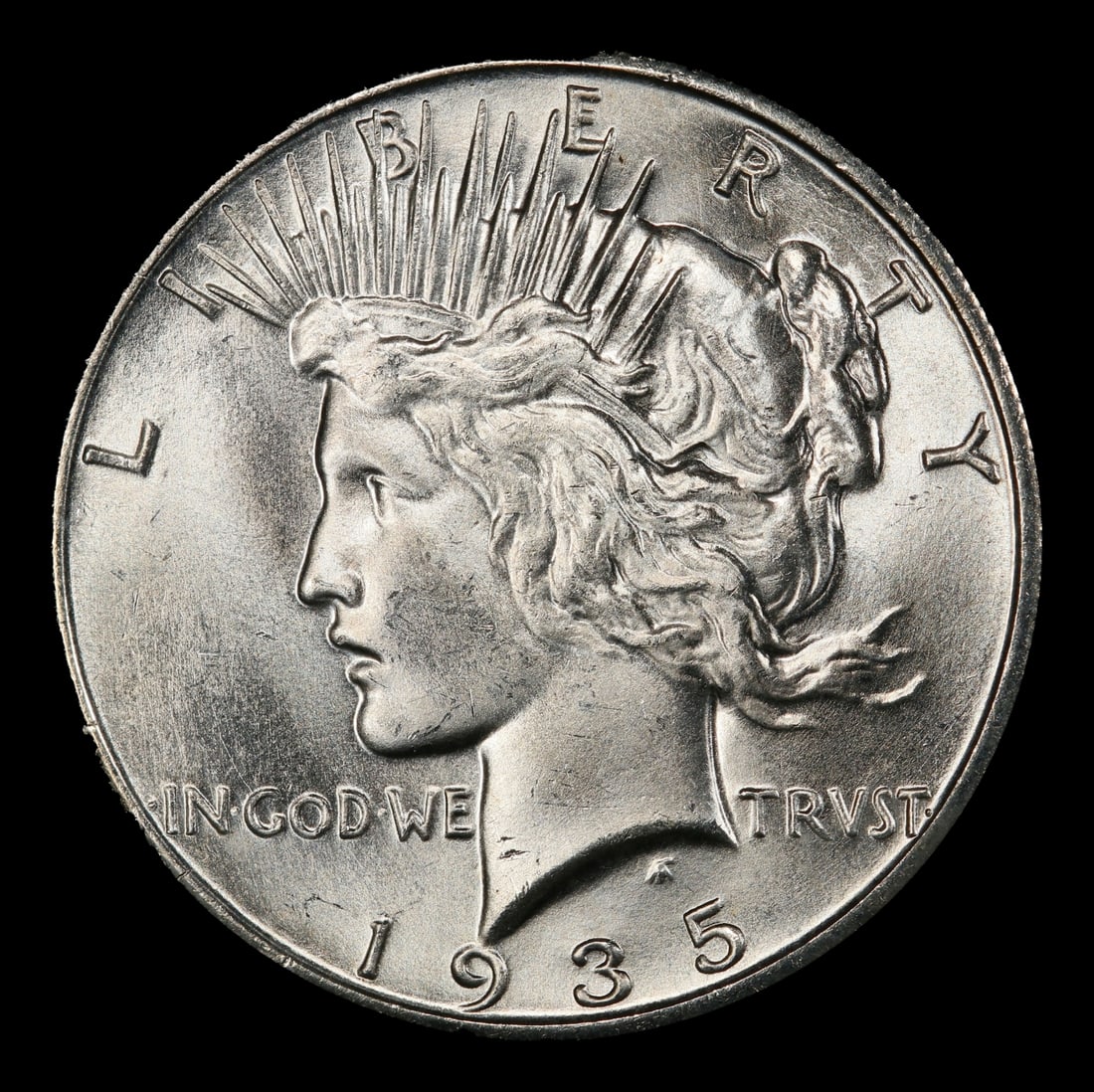 1935-s Peace Dollar Near Top Pop $1 ms66 SEGS - 2
