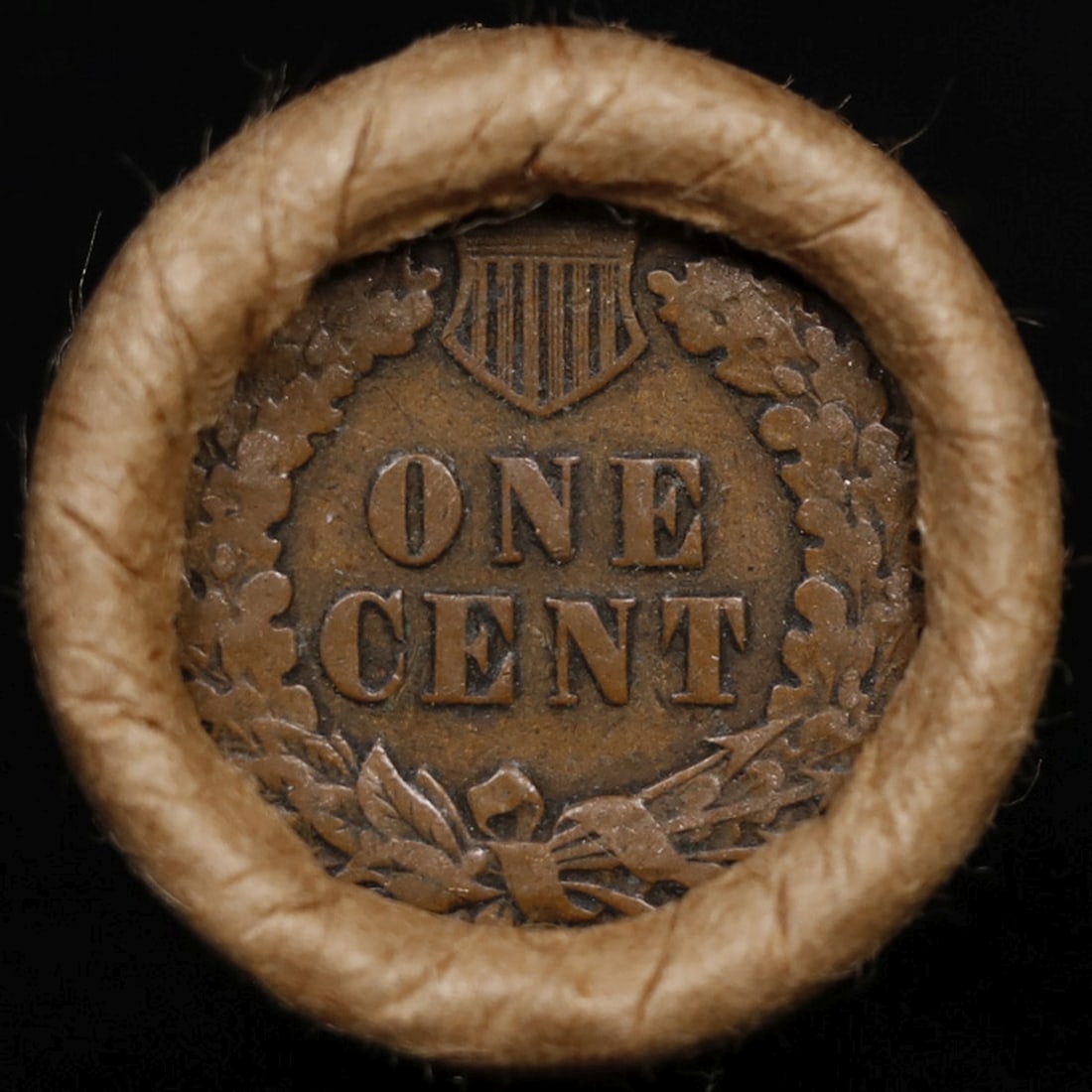Lincoln Wheat Cent 1c Mixed Roll Orig Brandt McDonalds Wrapper, 1921-s end, Indian other end - 3