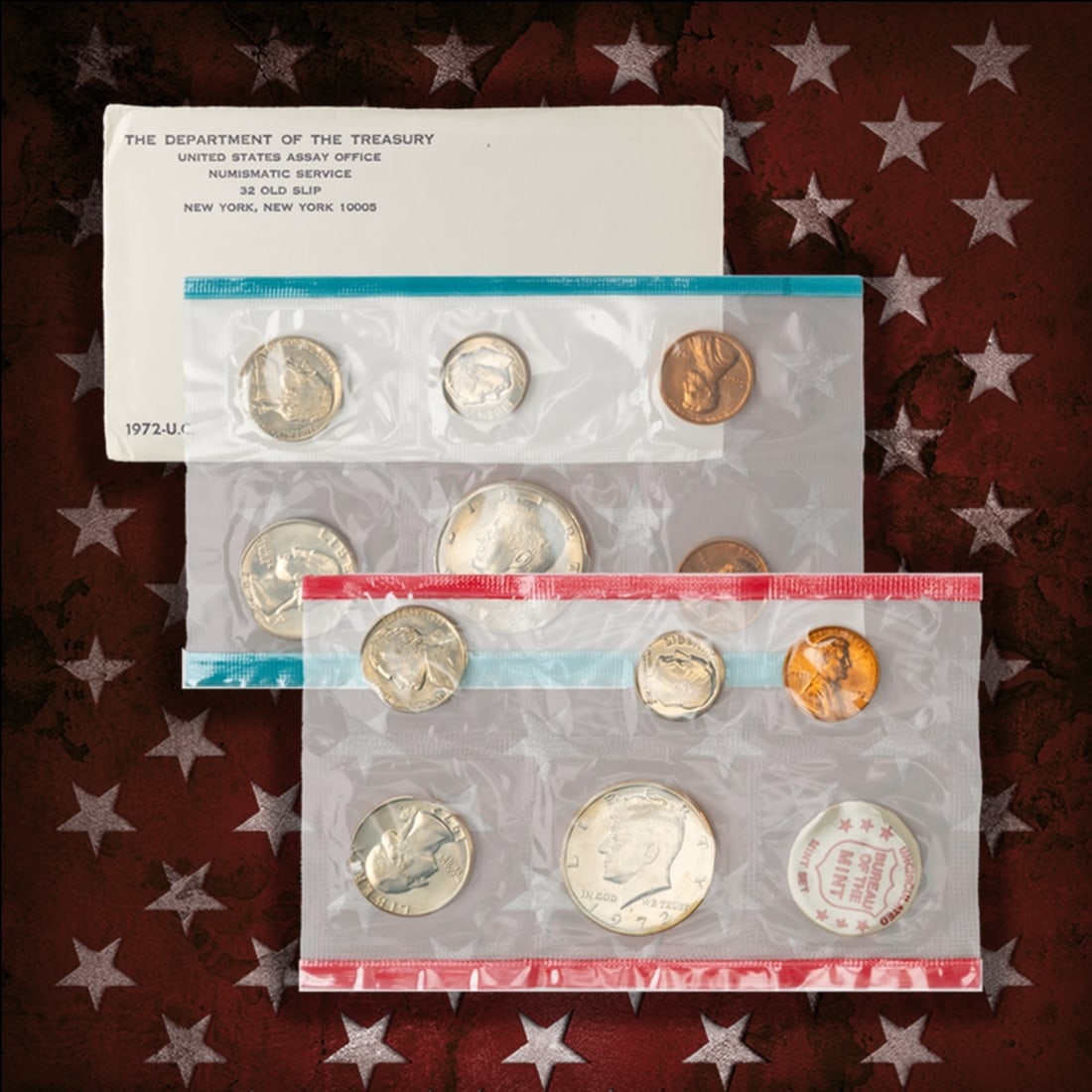 1970-1979 Mint Set Run 168 Coins 10 Complete Sets Complete Ike $1 Set - 4