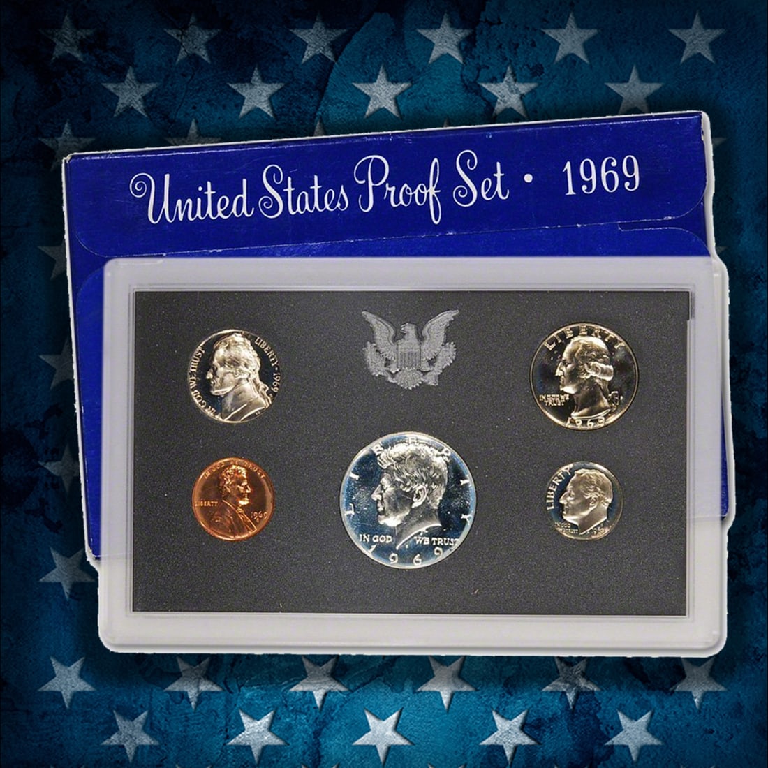 1968-1979 Proof Set Run 67 Coins 12 Complete Sets - 3