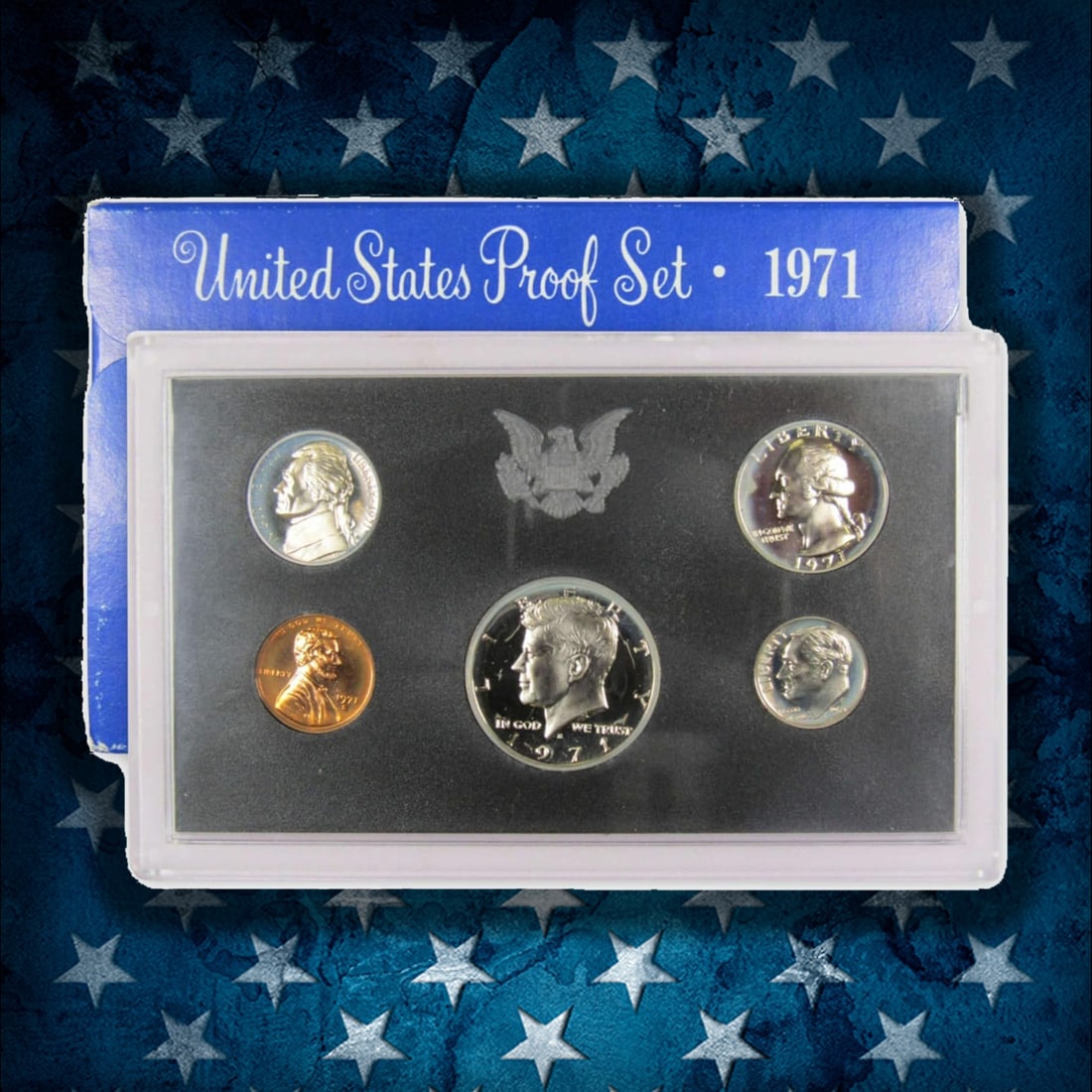 1968-1979 Proof Set Run 67 Coins 12 Complete Sets - 5