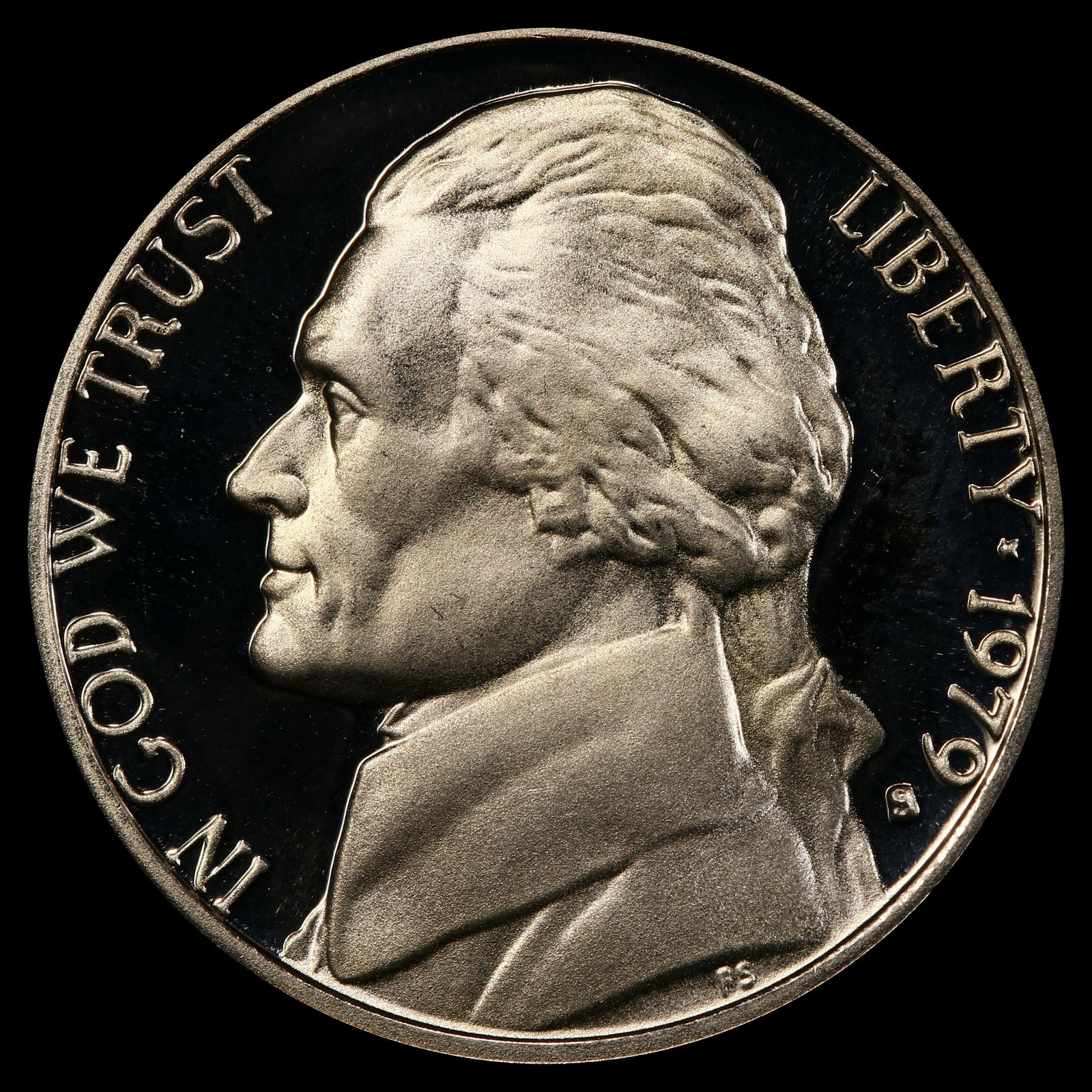 1979-s Ty 1 Proof Jefferson Nickel 5c pr70 dcam SEGS - 2
