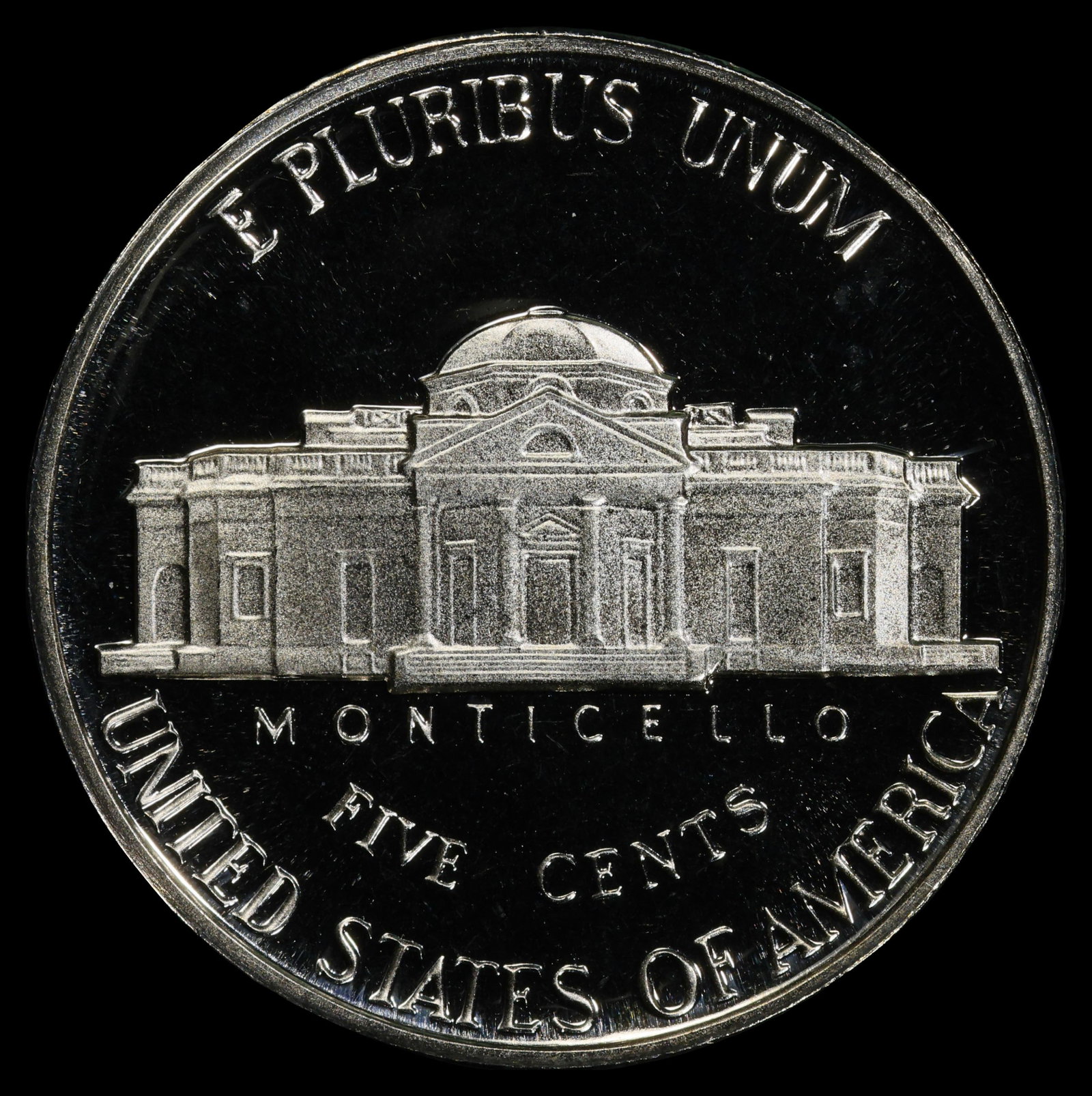 1982-s Proof Jefferson Nickel 5c pr70 dcam SEGS - 3