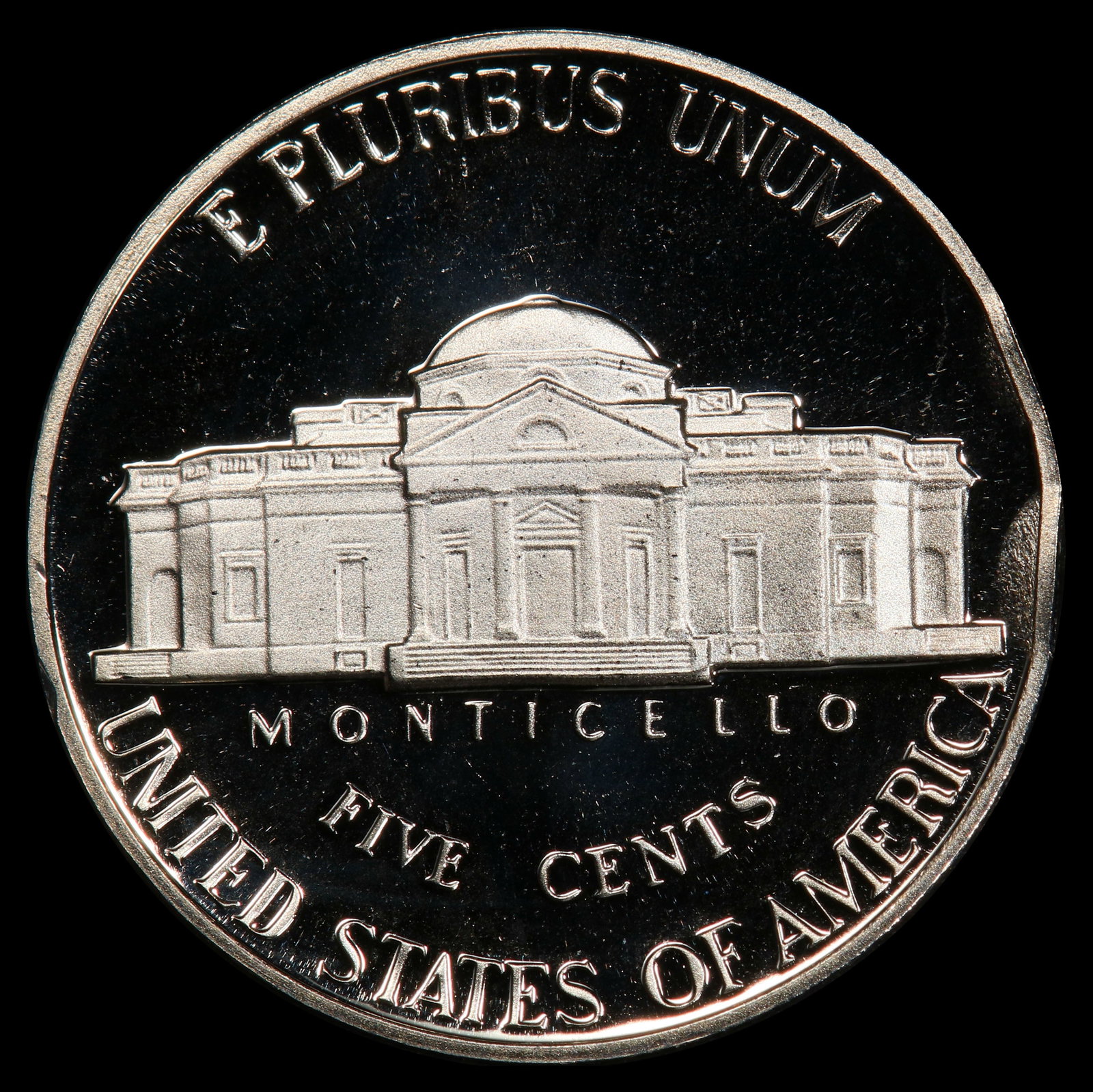 1994-s Proof Jefferson Nickel 5c pr70 dcam SEGS - 3