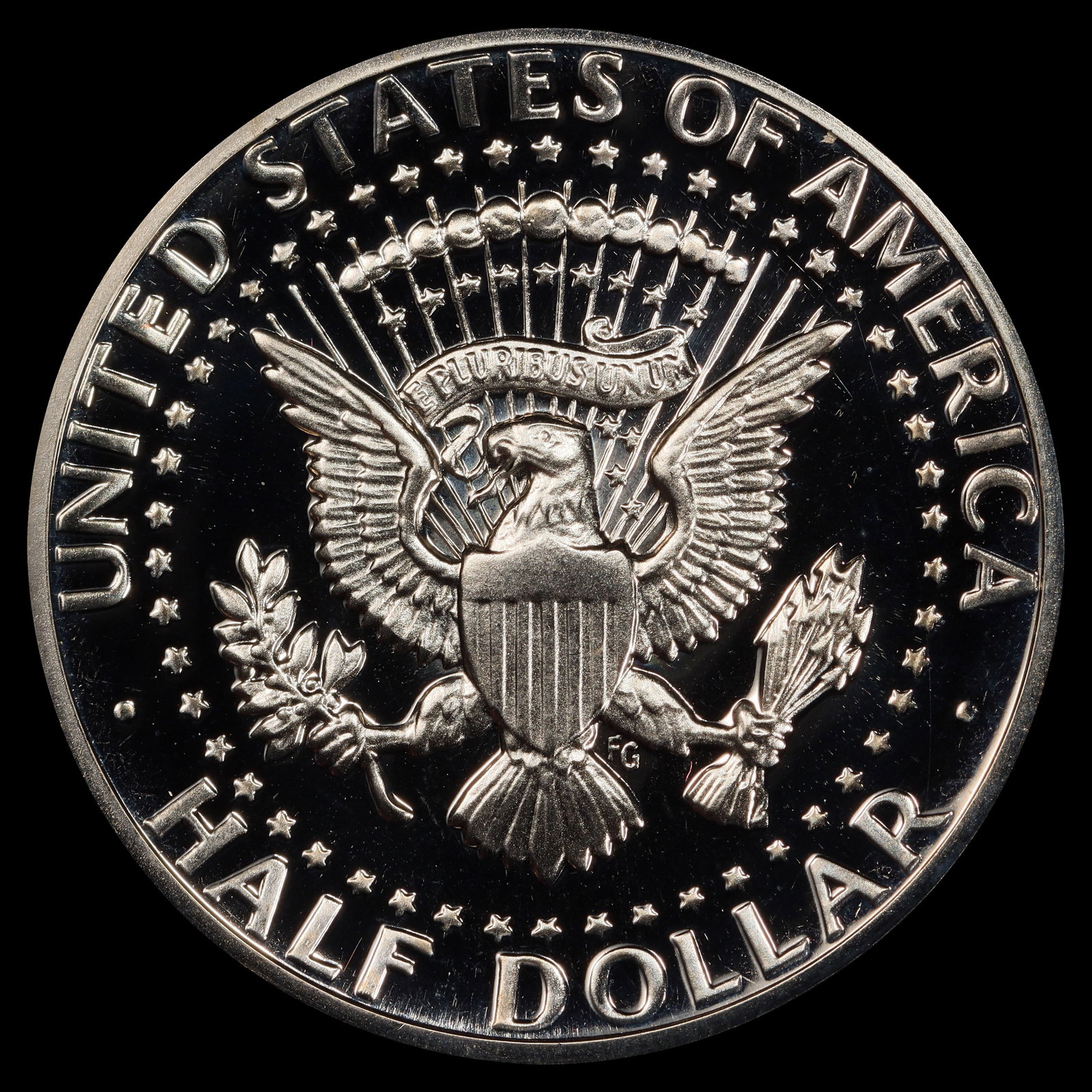 1973-s Proof Kennedy Half Dollar 50c pr70 dcam SEGS - 3