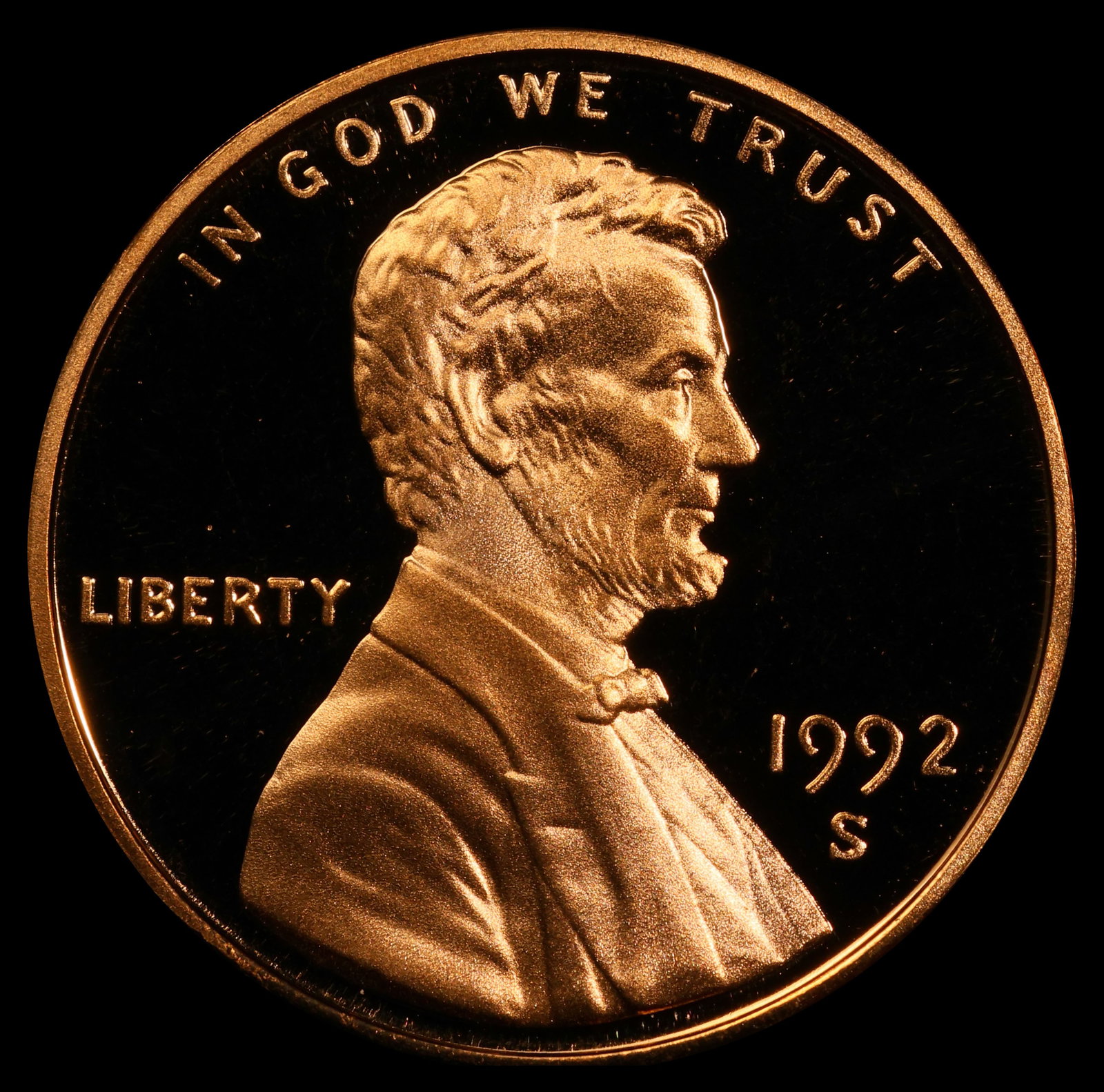 1992-s Proof Lincoln Cent 1c pr70 rd dcam SEGS - 2