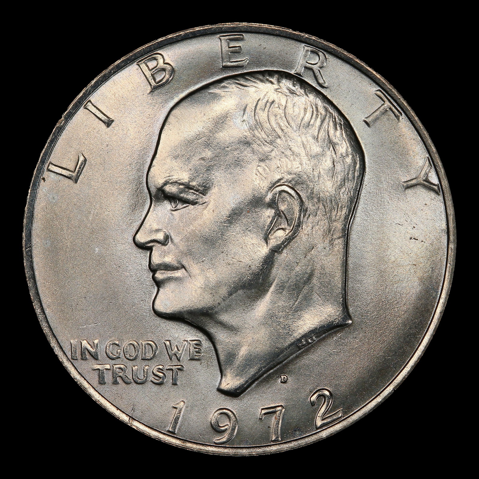 1972-d Eisenhower Dollar Near Top Pop $1 ms66+ SEGS - 2