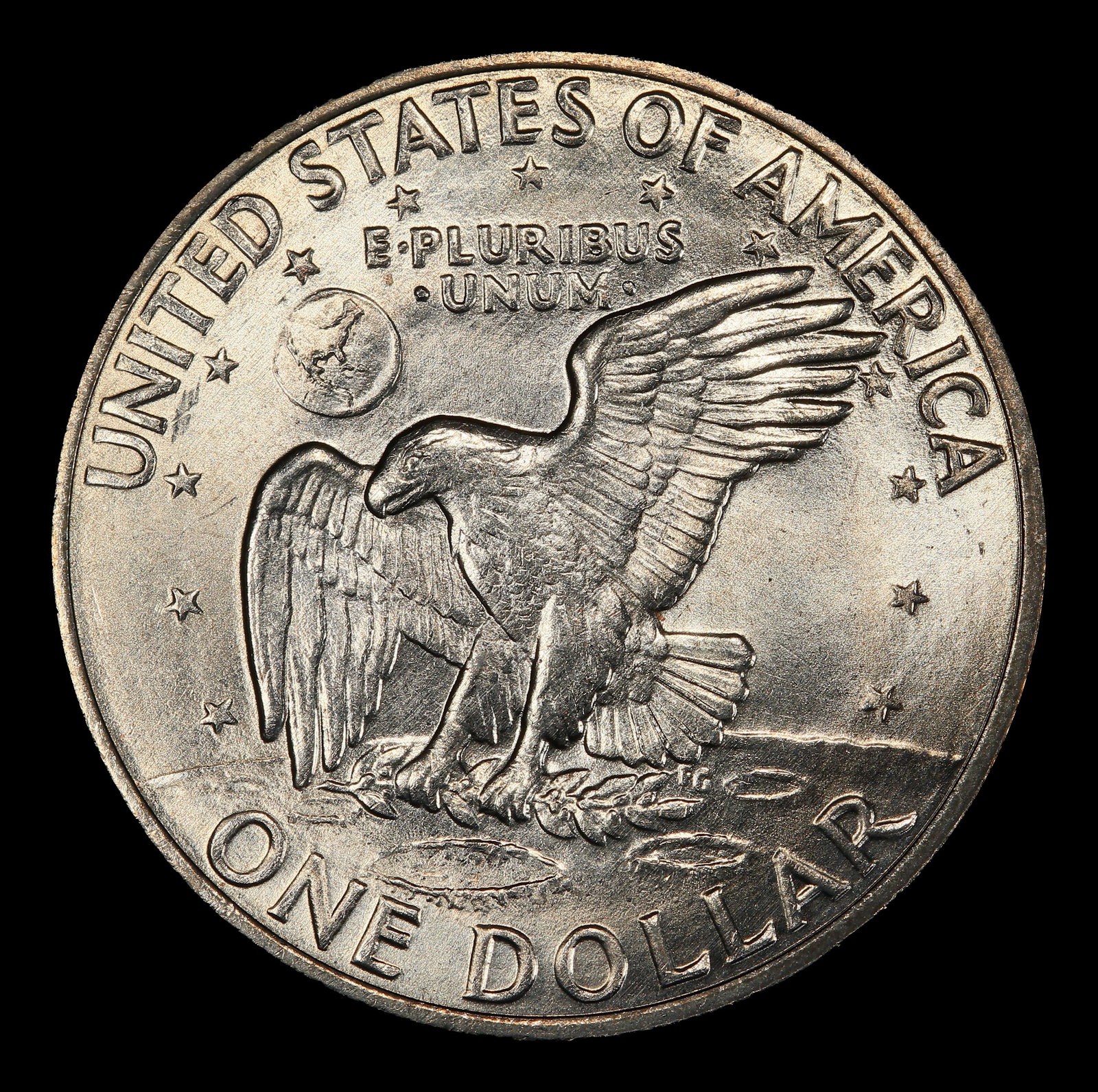 1972-d Eisenhower Dollar Near Top Pop $1 ms66+ SEGS - 3