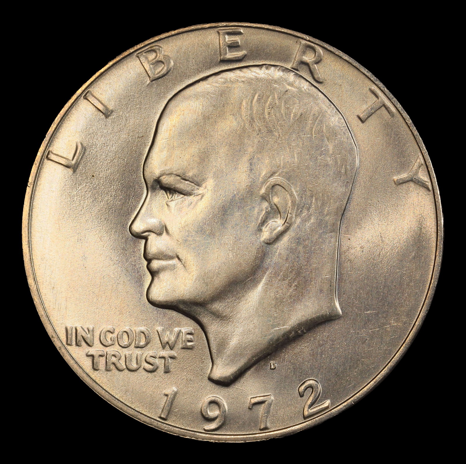 1972-d Eisenhower Dollar Near Top Pop $1 ms67 SEGS - 2