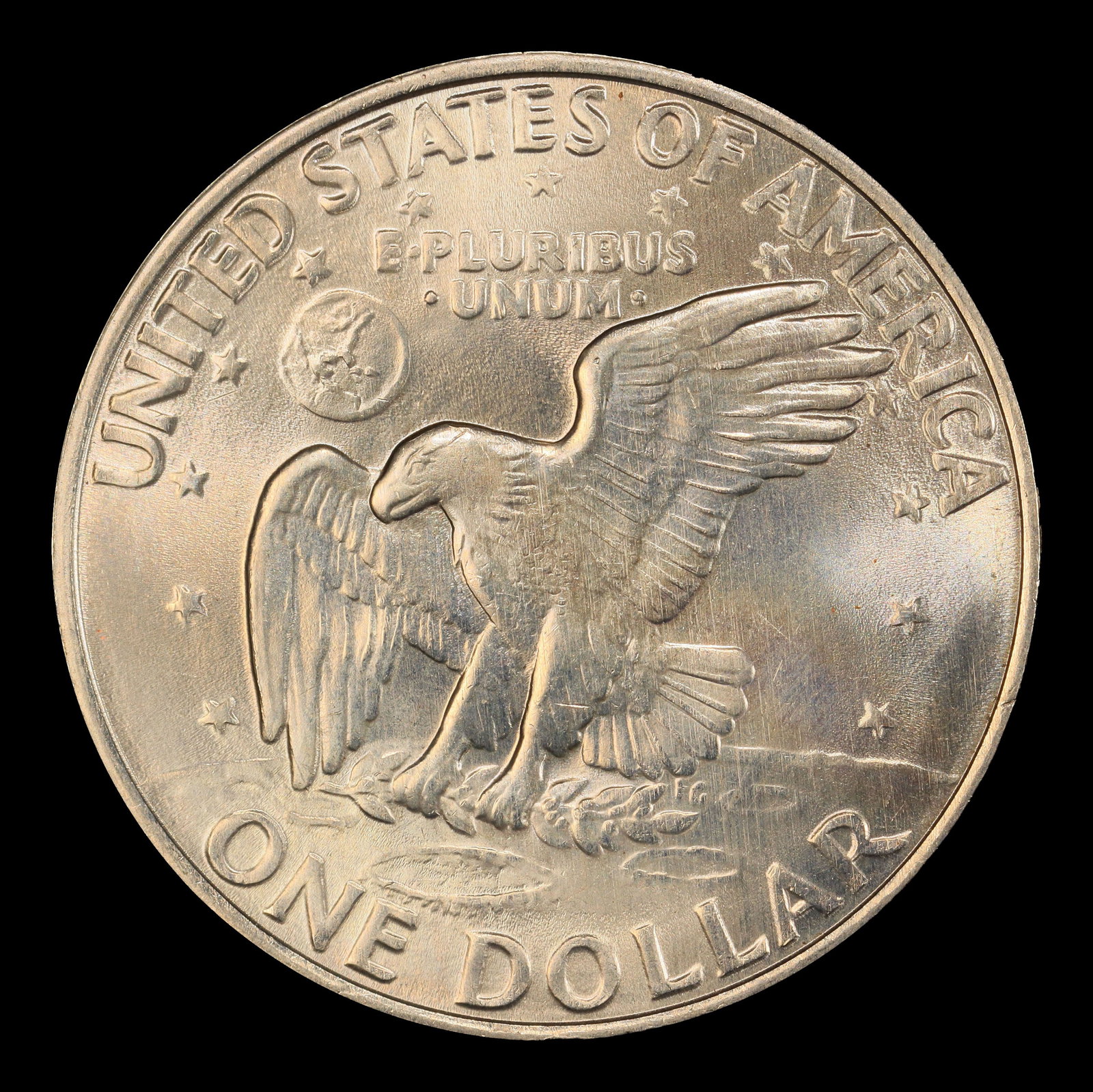 1972-d Eisenhower Dollar Near Top Pop $1 ms67 SEGS - 3