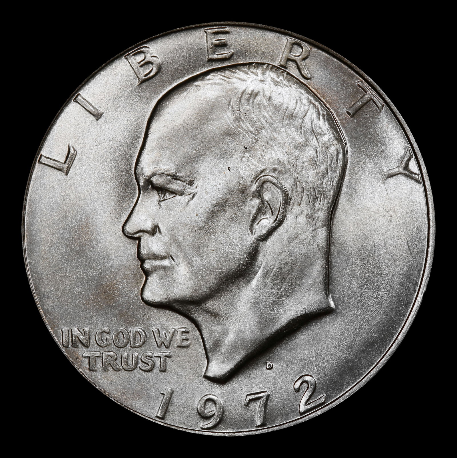 1972-d Eisenhower Dollar Near Top Pop $1 ms67 SEGS - 2