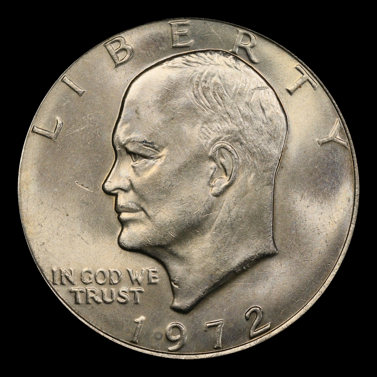 1972-p Ty 3 Eisenhower Dollar Near Top Pop $1 ms65+ SEGS - 2