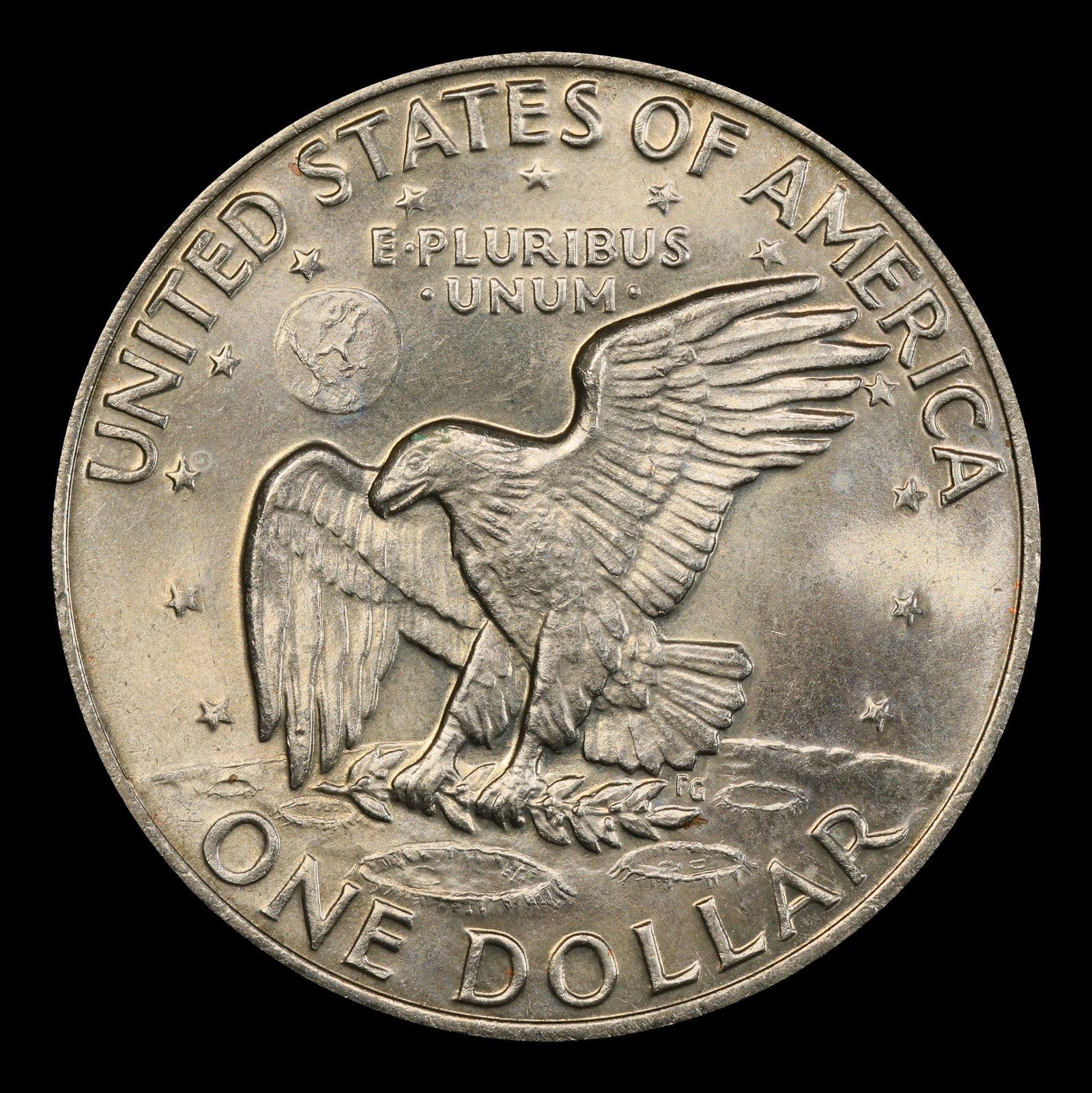1972-p Ty 3 Eisenhower Dollar Near Top Pop $1 ms65+ SEGS - 3
