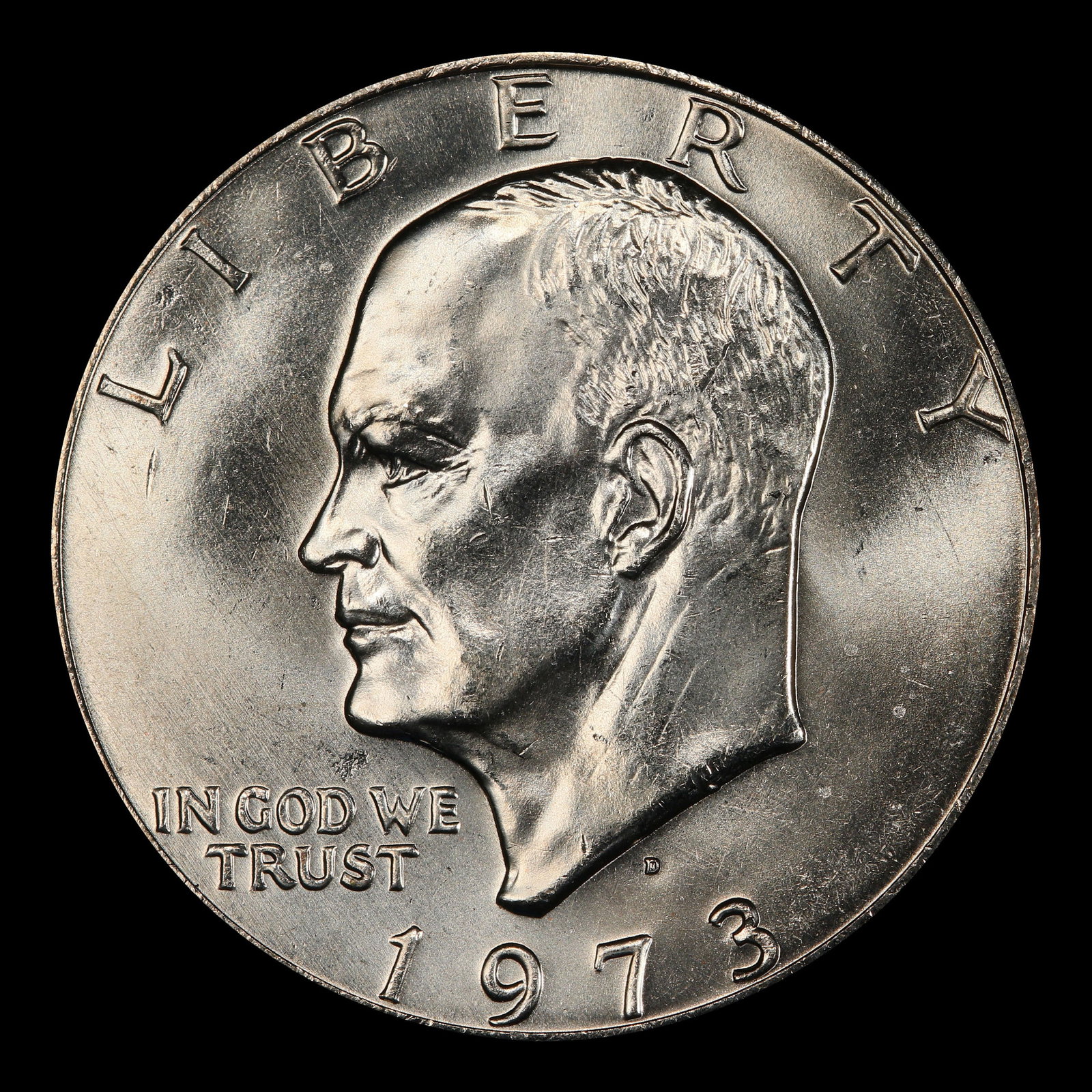 1973-d Eisenhower Dollar Near Top Pop $1 ms66+ SEGS - 2