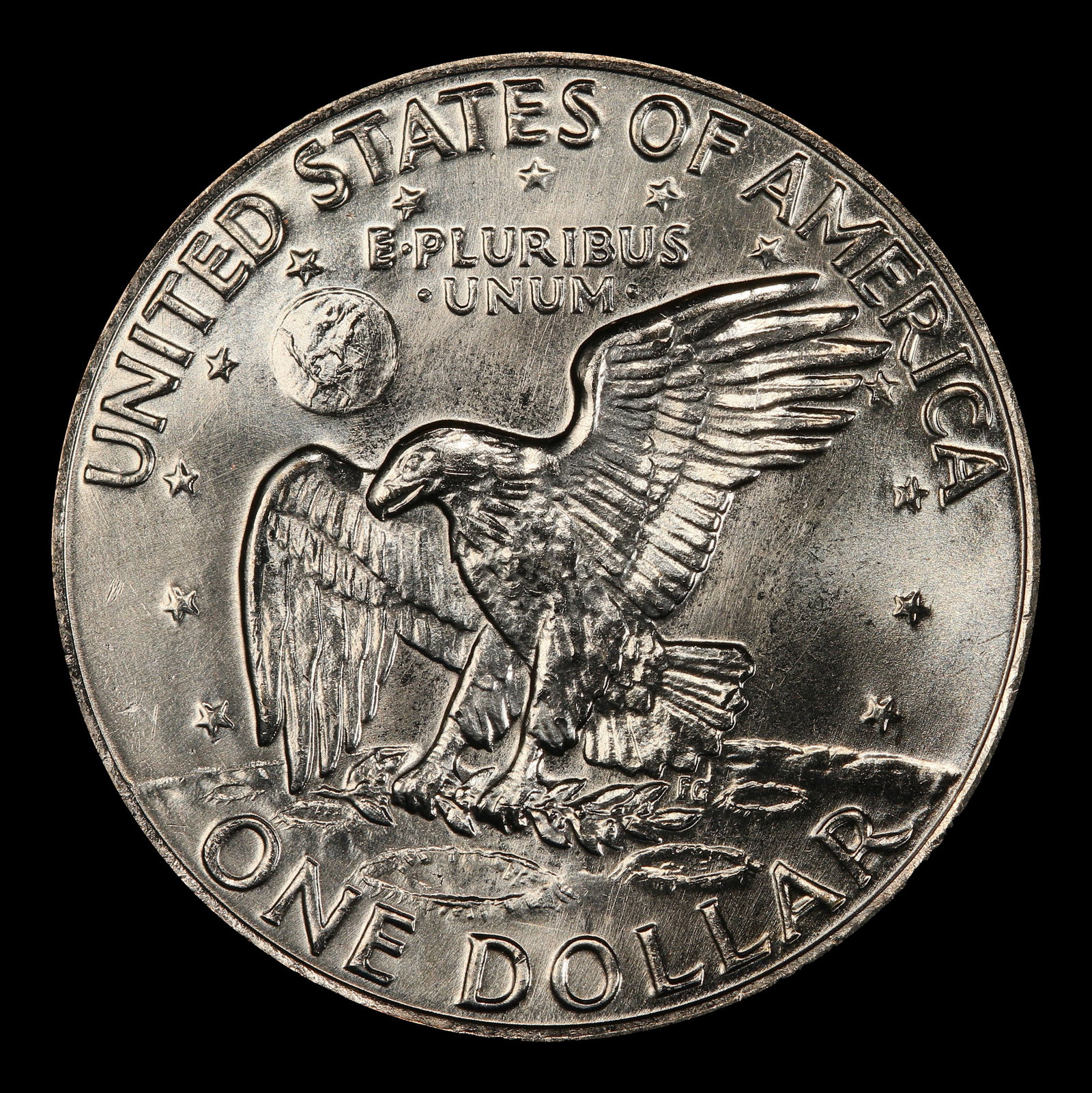 1973-d Eisenhower Dollar Near Top Pop $1 ms66+ SEGS - 3