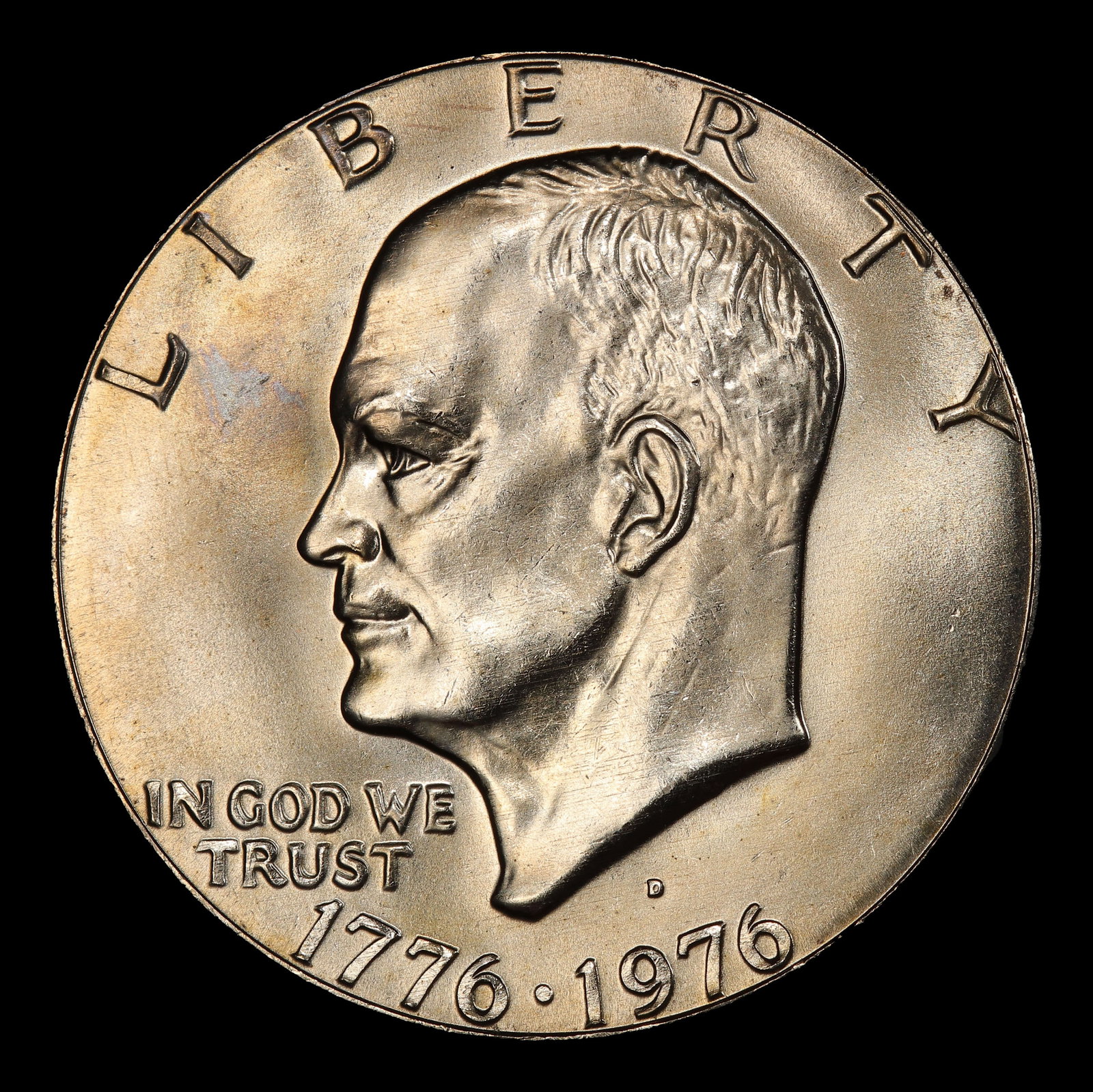 1976-d Ty 1 Eisenhower Dollar Near Top Pop $1 ms66+ SEGS - 2