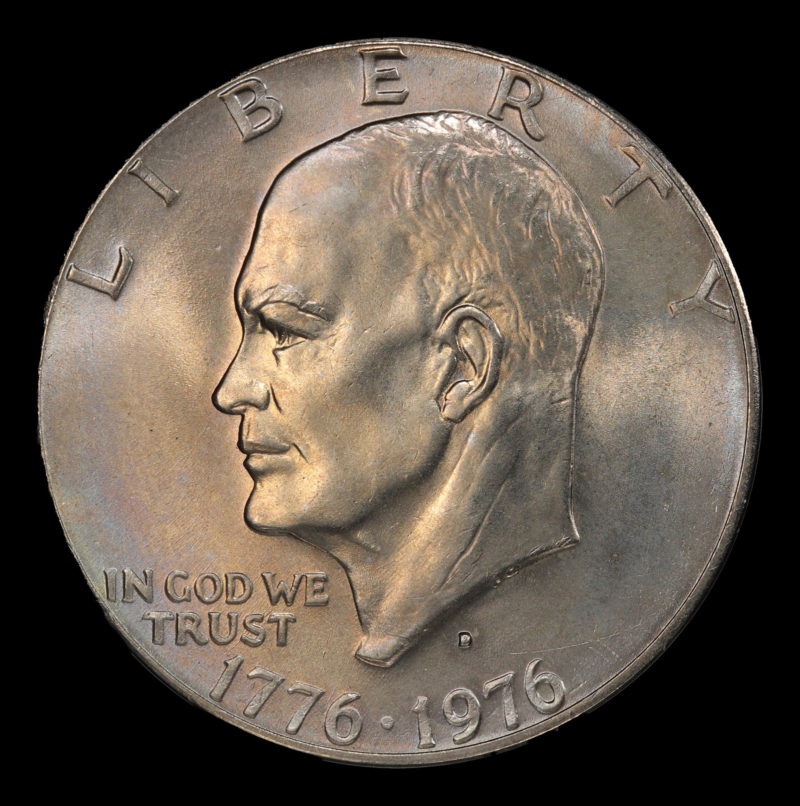 1976-d Ty 2 Eisenhower Dollar Near Top Pop $1 ms67 SEGS - 2