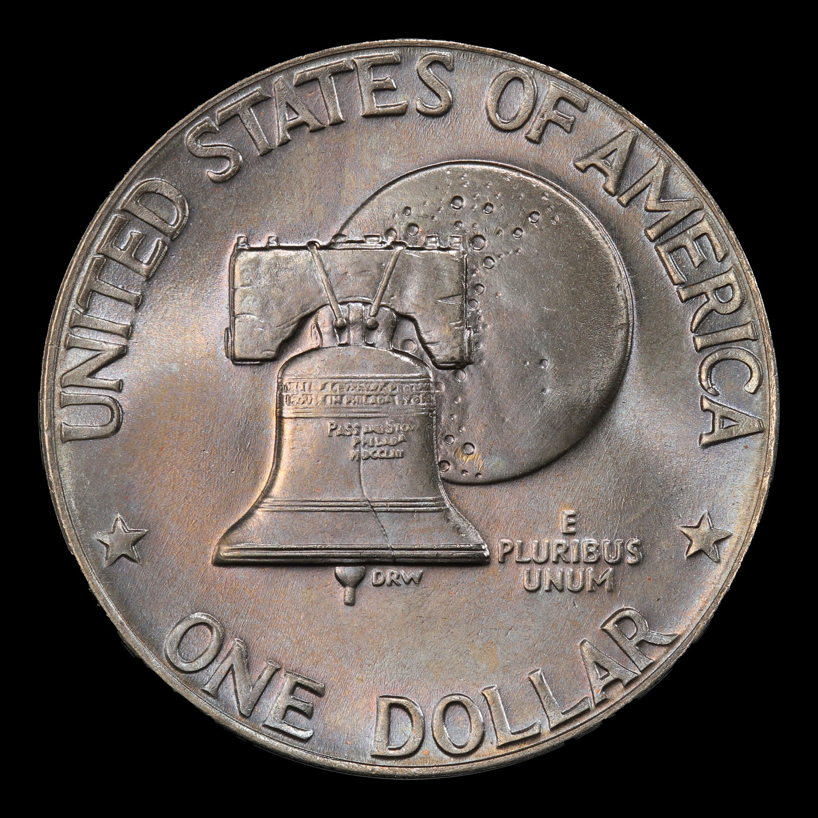 1976-d Ty 2 Eisenhower Dollar Near Top Pop $1 ms67 SEGS - 3