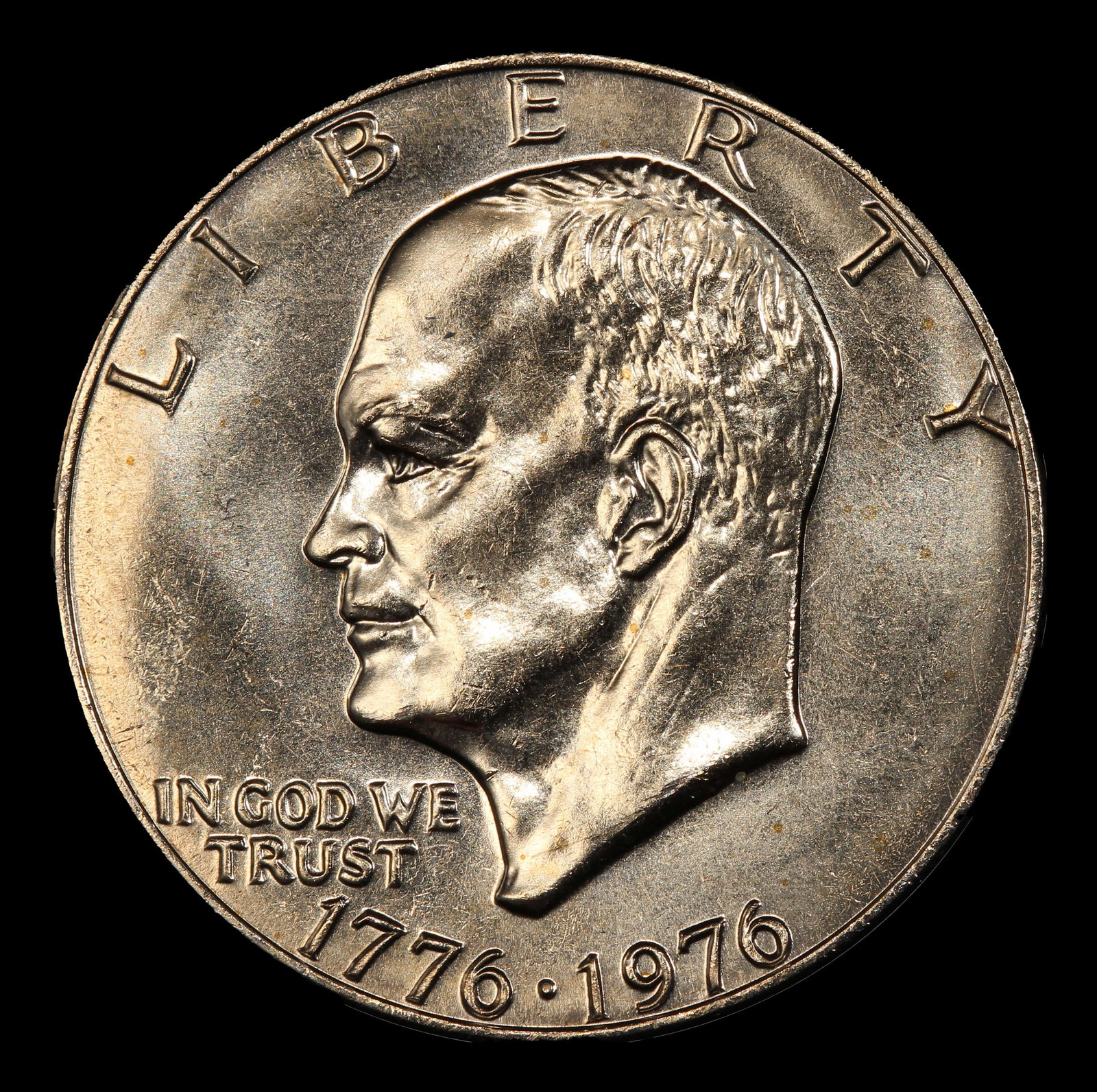 1976-p Ty 1 Eisenhower Dollar Near Top Pop $1 ms65+ SEGS - 2
