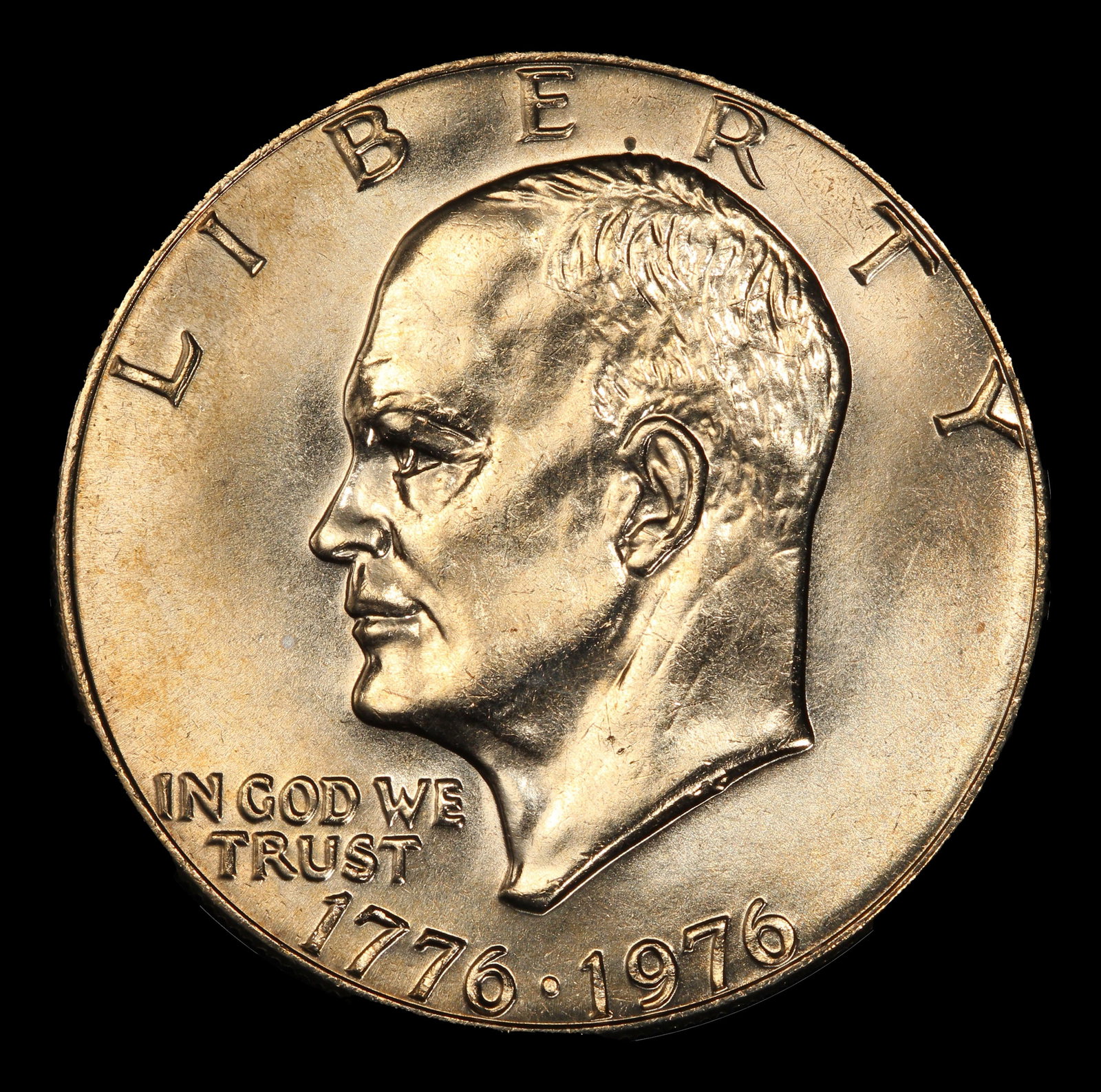 1976-p Ty 1 Eisenhower Dollar Near Top Pop $1 ms66 SEGS - 2