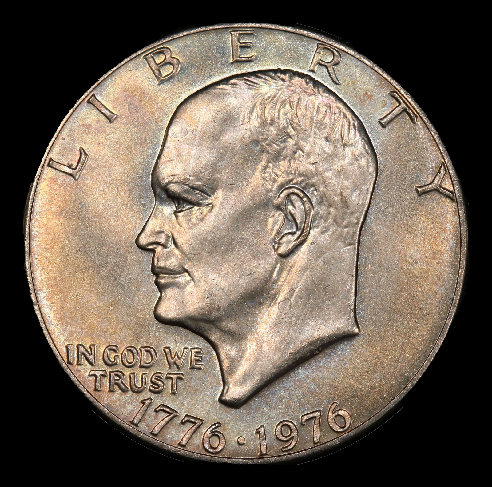 1976-p Ty 1 Eisenhower Dollar Near Top Pop $1 ms66 SEGS - 2