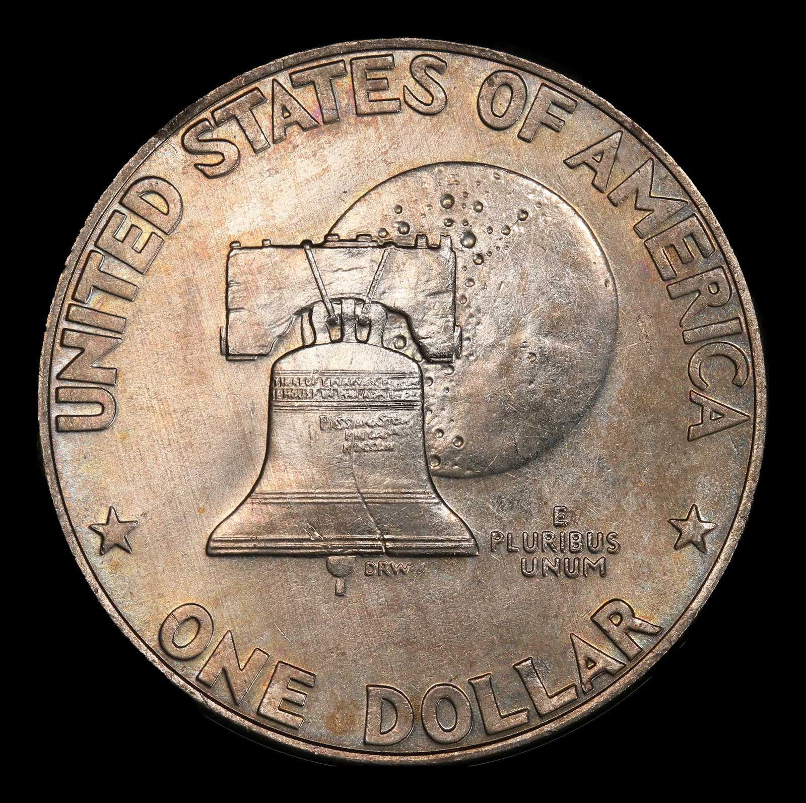 1976-p Ty 1 Eisenhower Dollar Near Top Pop $1 ms66 SEGS - 3