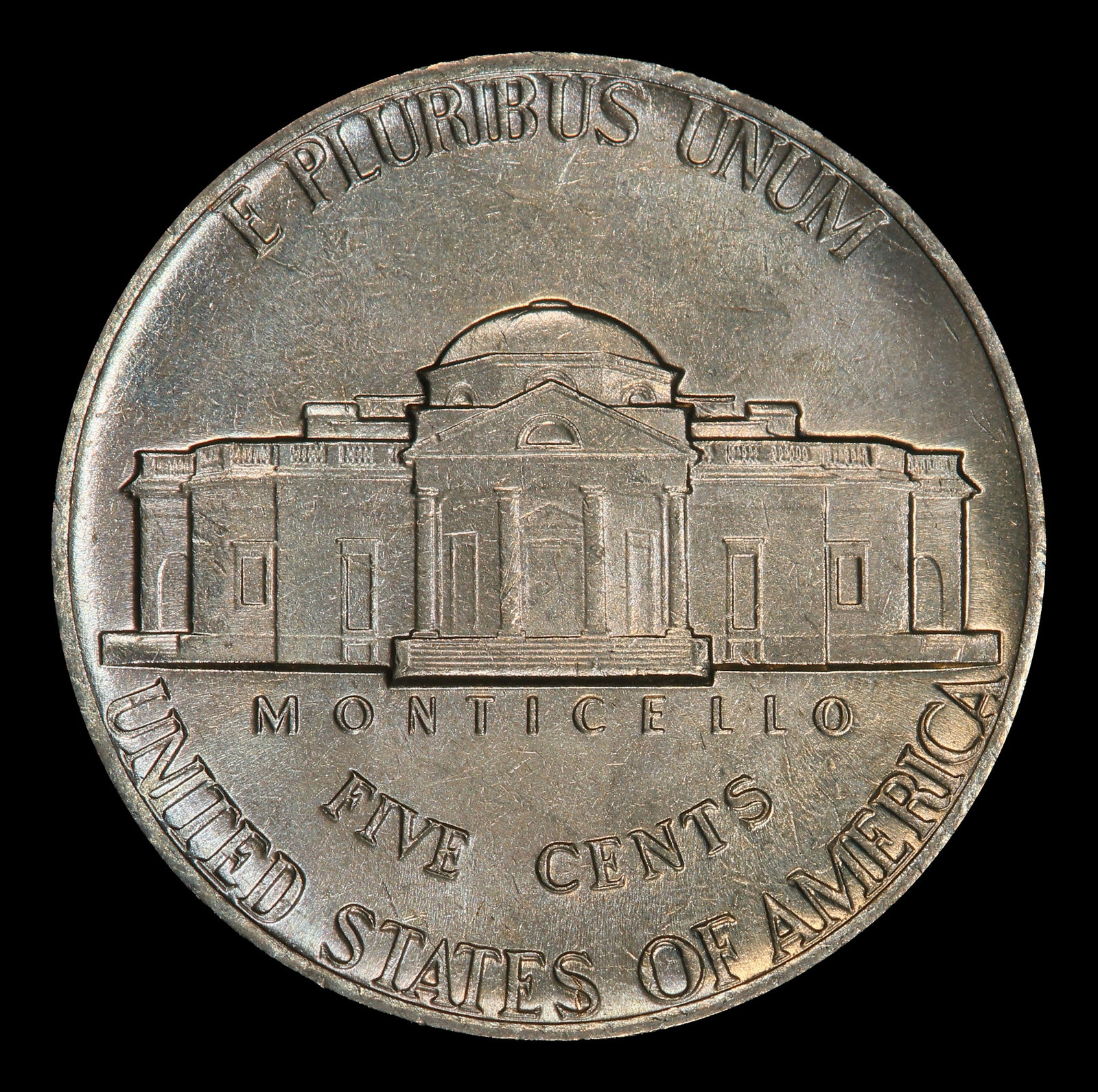 1972-p Jefferson Nickel Near Top Pop 5c ms66+ 5fs SEGS - 3