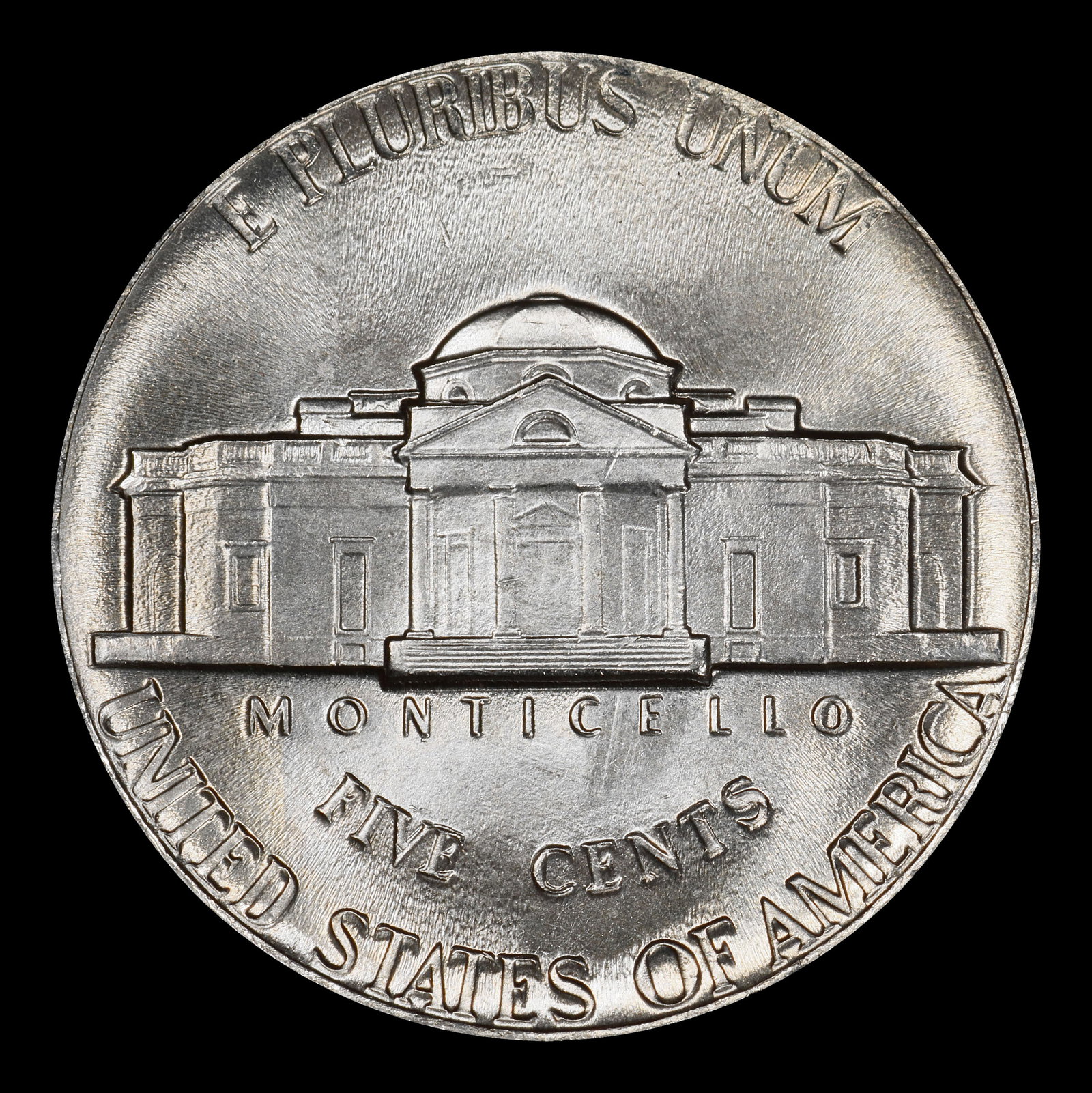 1972-p Jefferson Nickel Near Top Pop 5c ms66+ 5fs SEGS - 3