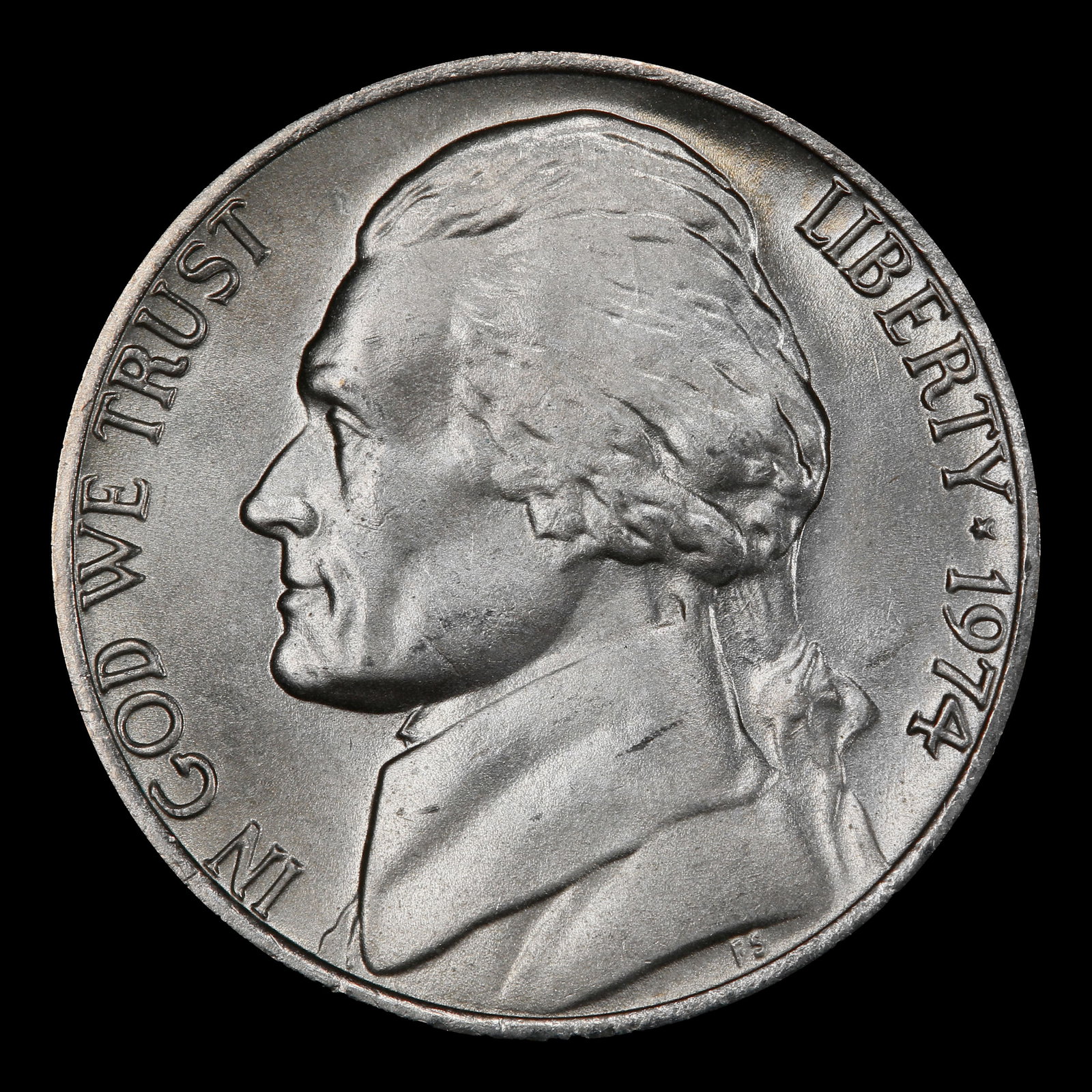 1974-p Jefferson Nickel TOP POP! 5c ms67 5fs SEGS - 2