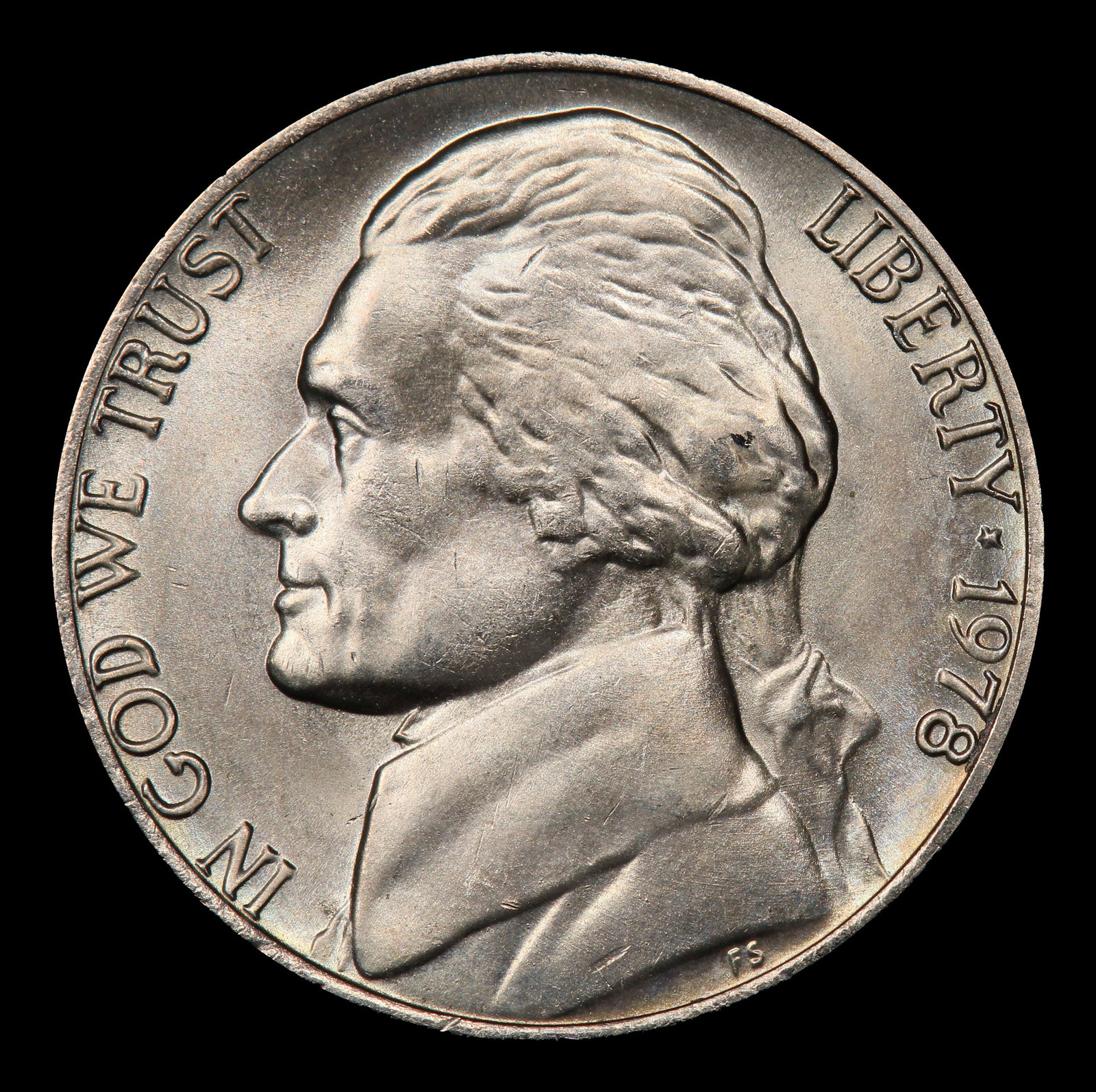 1978-p Jefferson Nickel TOP POP! 5c ms67 5fs SEGS - 2