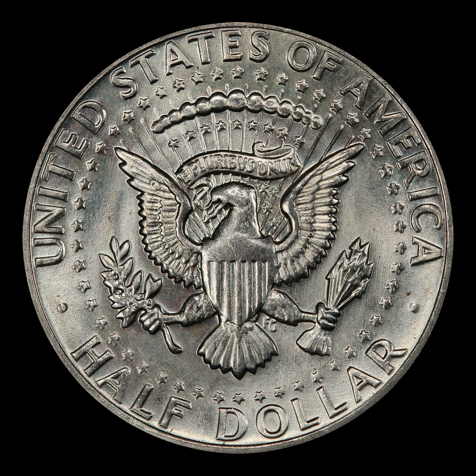 1972-d Kennedy Half Dollar Near Top Pop 50c ms67+ SEGS - 3