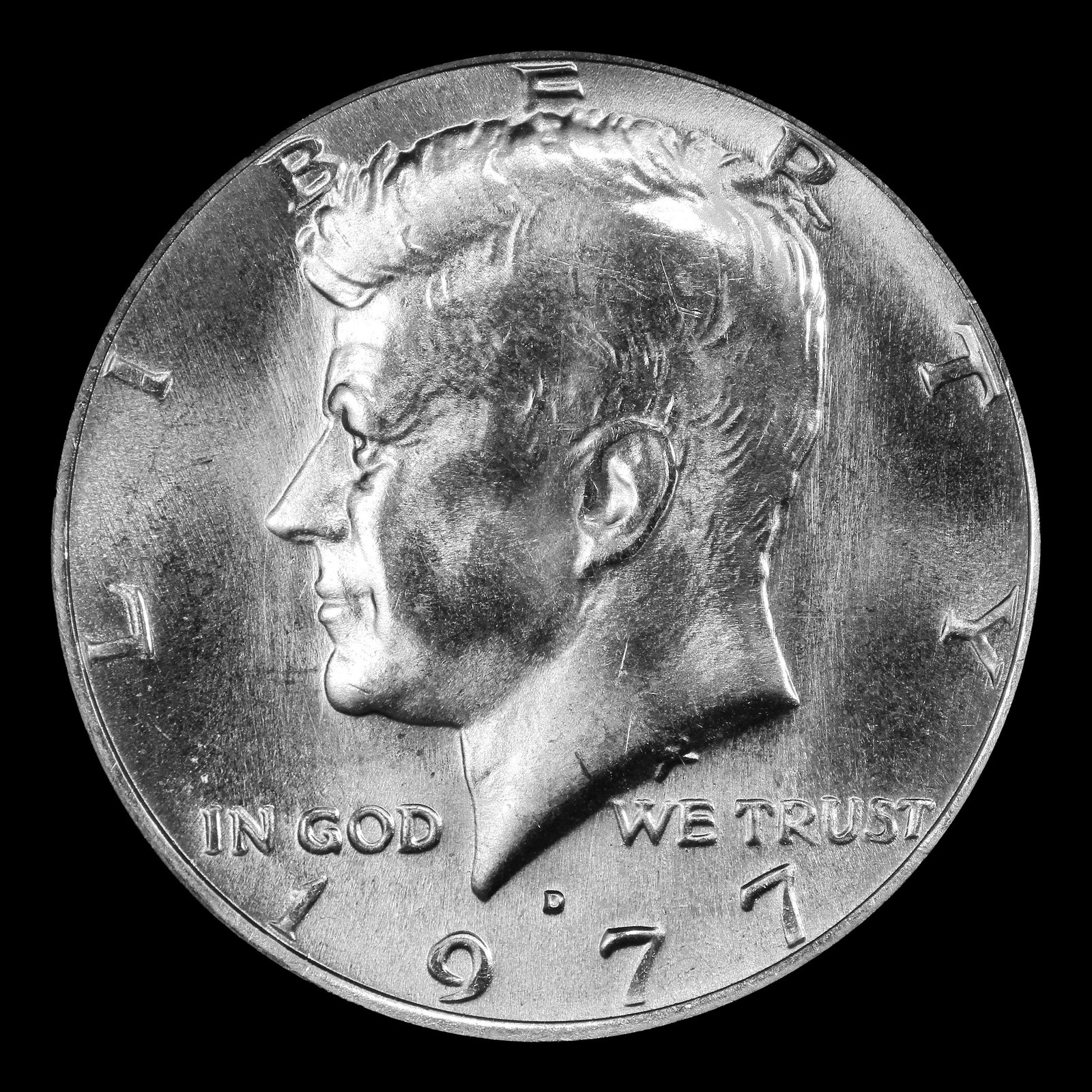 1977-d Kennedy Half Dollar Near Top Pop 50c ms67 SEGS - 2