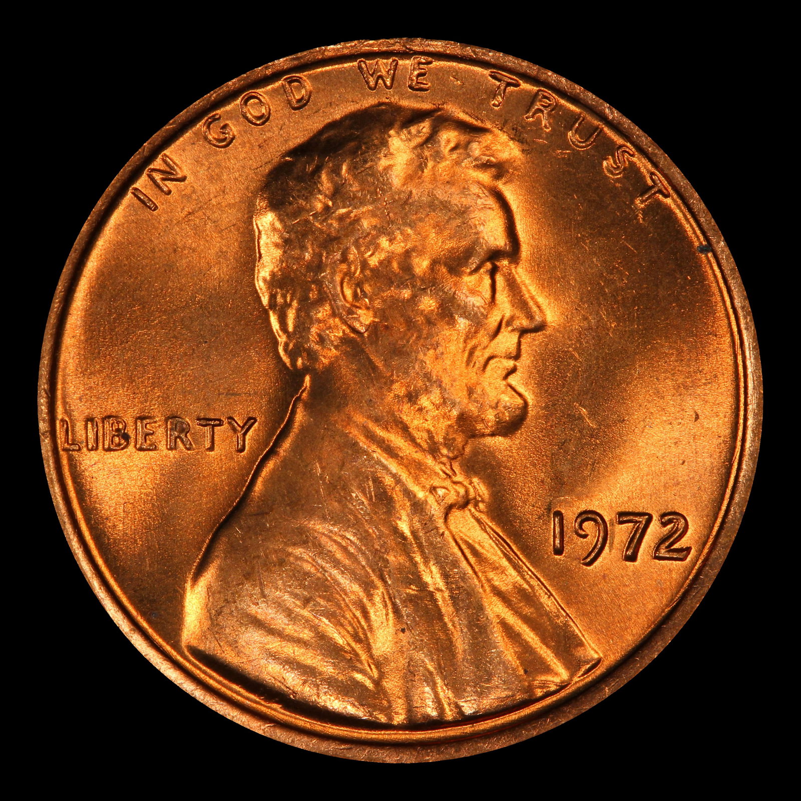 1972-p Lincoln Cent Near Top Pop 1c ms67 rd SEGS - 2