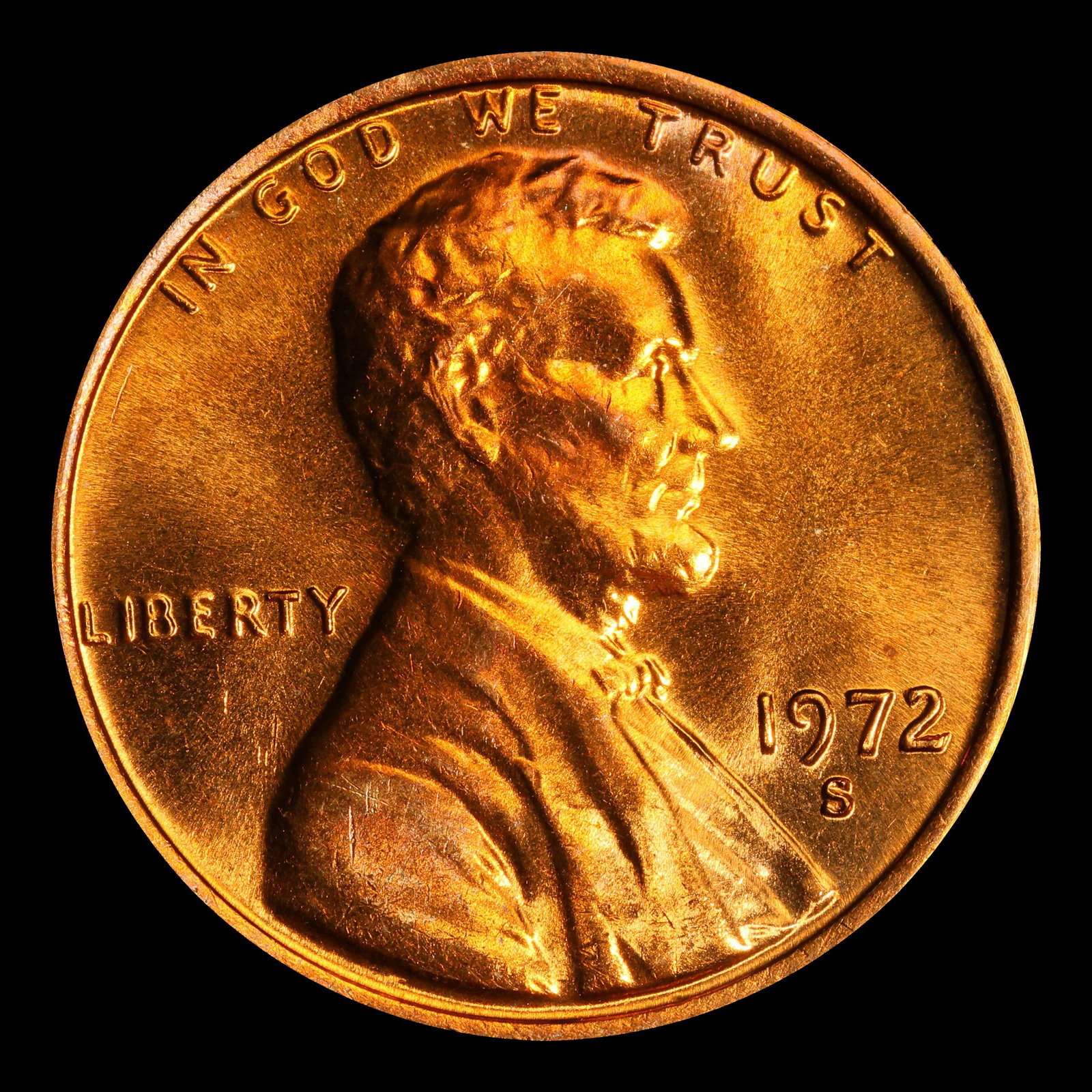1972-s Lincoln Cent TOP POP! 1c ms67+ rd SEGS - 2