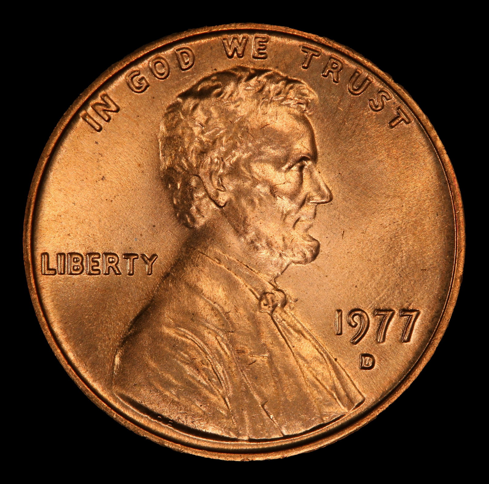 1977-d Lincoln Cent Near Top Pop 1c ms67 rd SEGS - 2