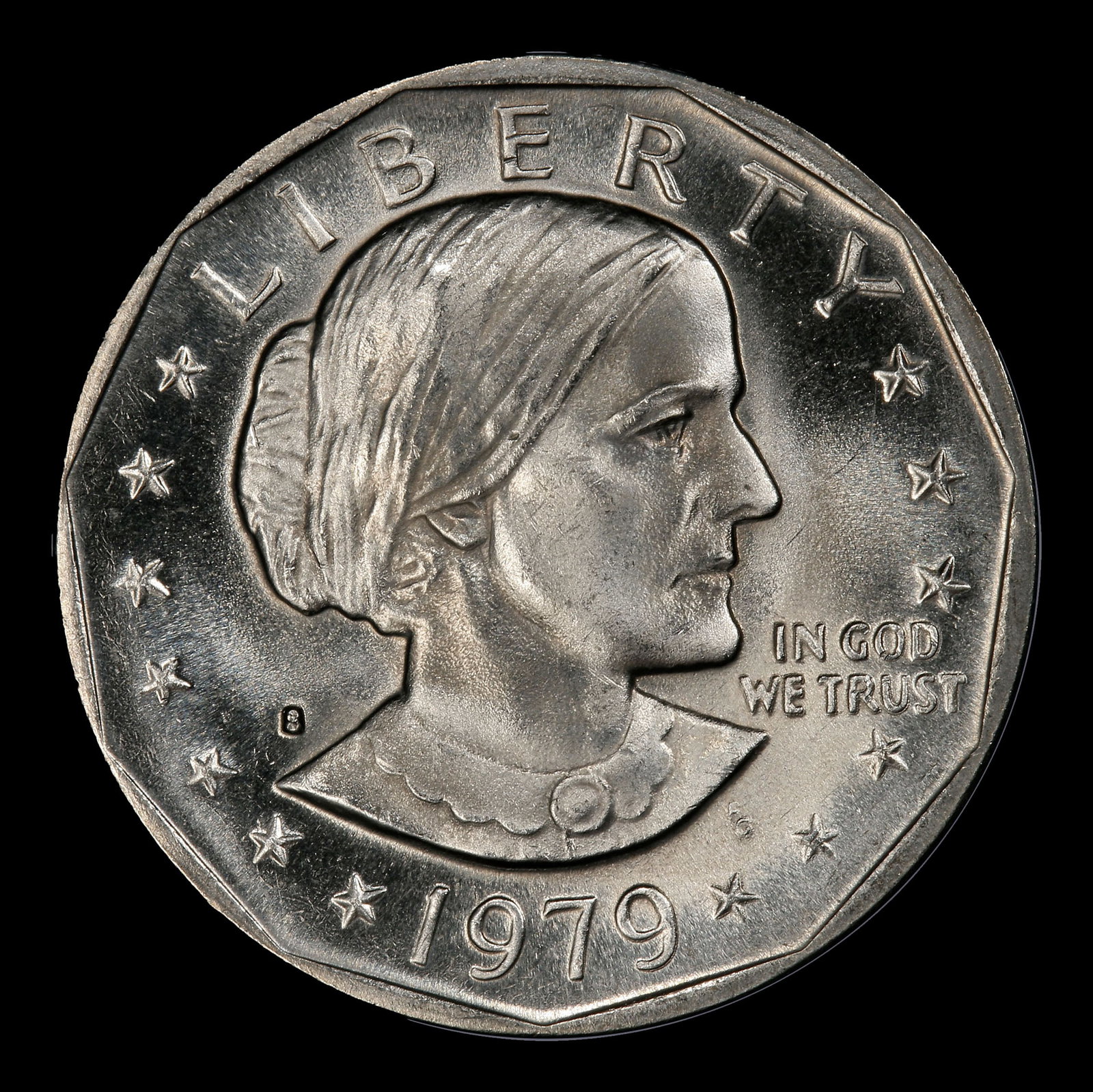 1979-s Susan B. Anthony Dollar TOP POP! $1 ms68 SEGS - 2
