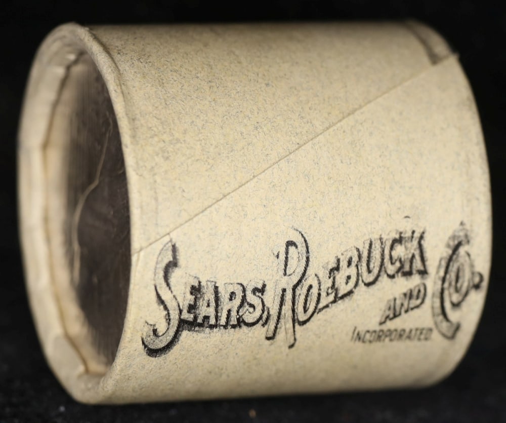 Uncirculated Peace Dollar 10 Coin Roll SEARS 1921/'P' Rev End - 6
