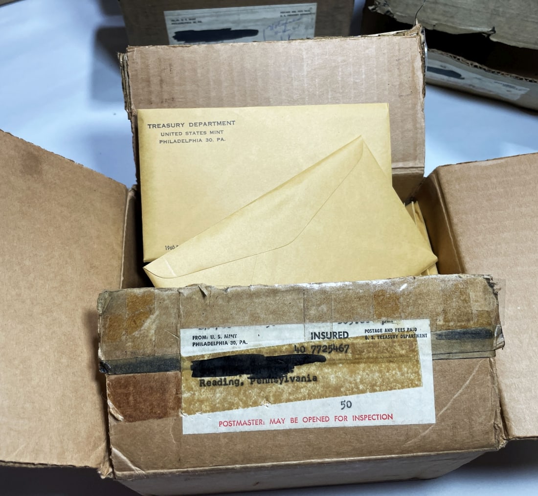 Original sealed 1959 United States Mint Proof Set Tennessee Valley Hoard - 16