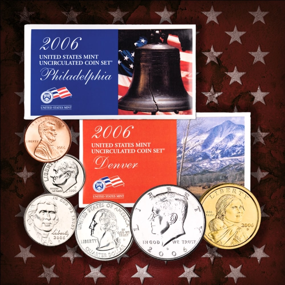 2000-2024 25 Years Mint Set Run - 584 Coins, 25 Complete Sets Comeplete 21st century Set - 8