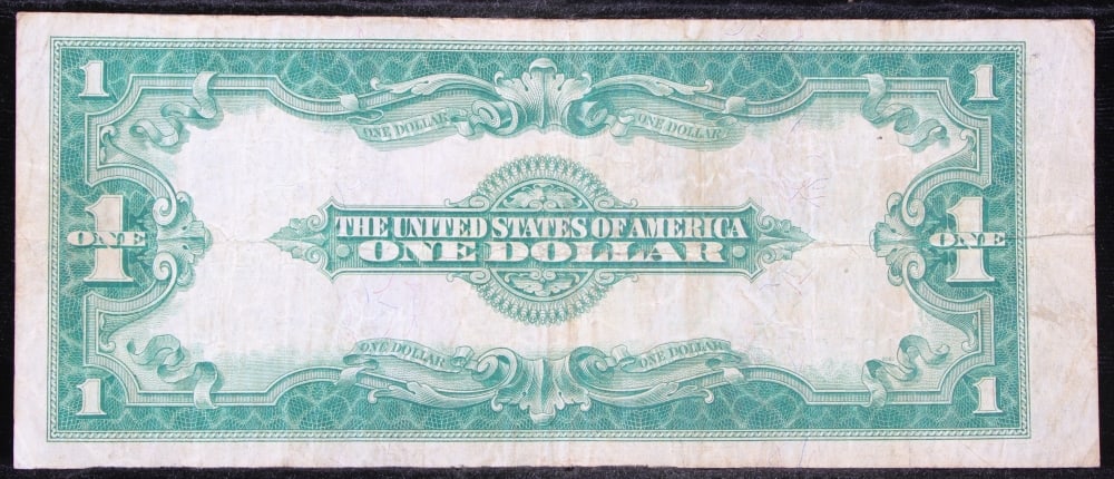 1923 $1 large size Silver Certificate Grades xf Signatures Speelman/White - 3
