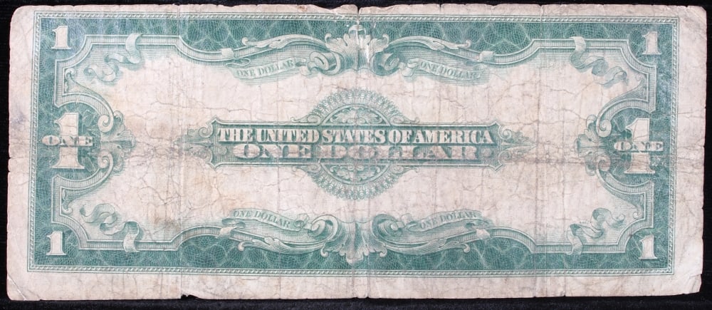 1923 $1 large size Silver Certificate Grades f+ Signatures Speelman/White - 3
