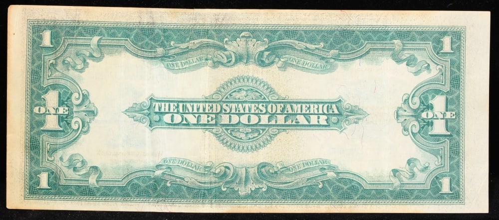 1923 $1 large size Silver Certificate Grades xf+ Signatures Speelman/White - 3