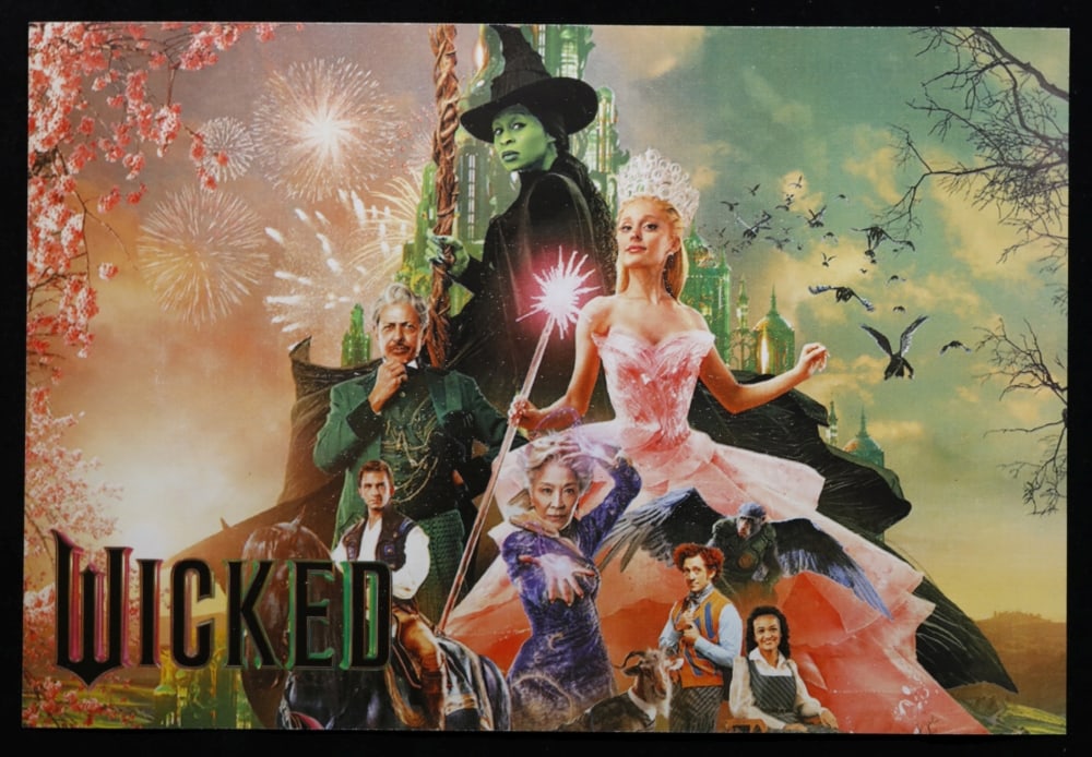 12 Coin Wicked Wizard of Oz Gold Plated Round Collection In Custom Box W/ Special Backer card - 6