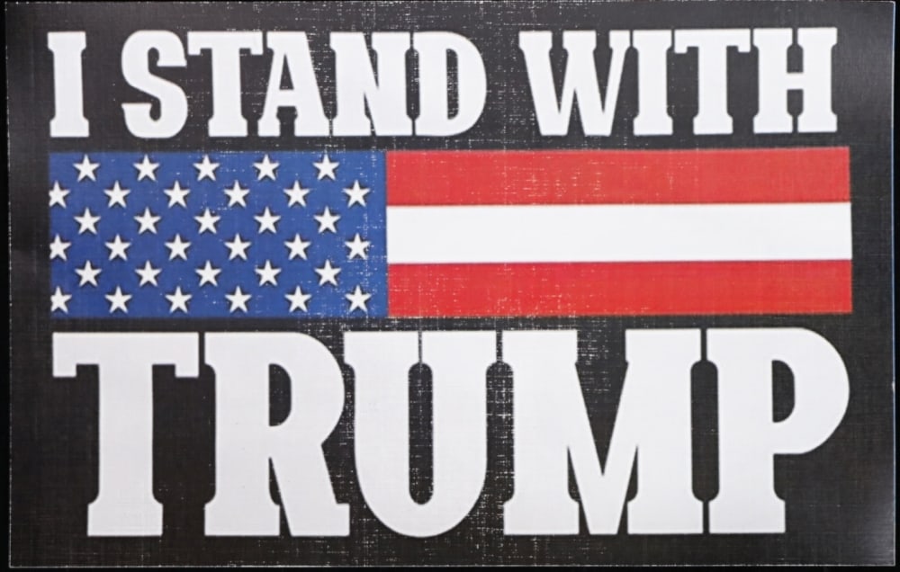 5 Coin "I Stand With Trump" Gold Plated Round Collection - 6