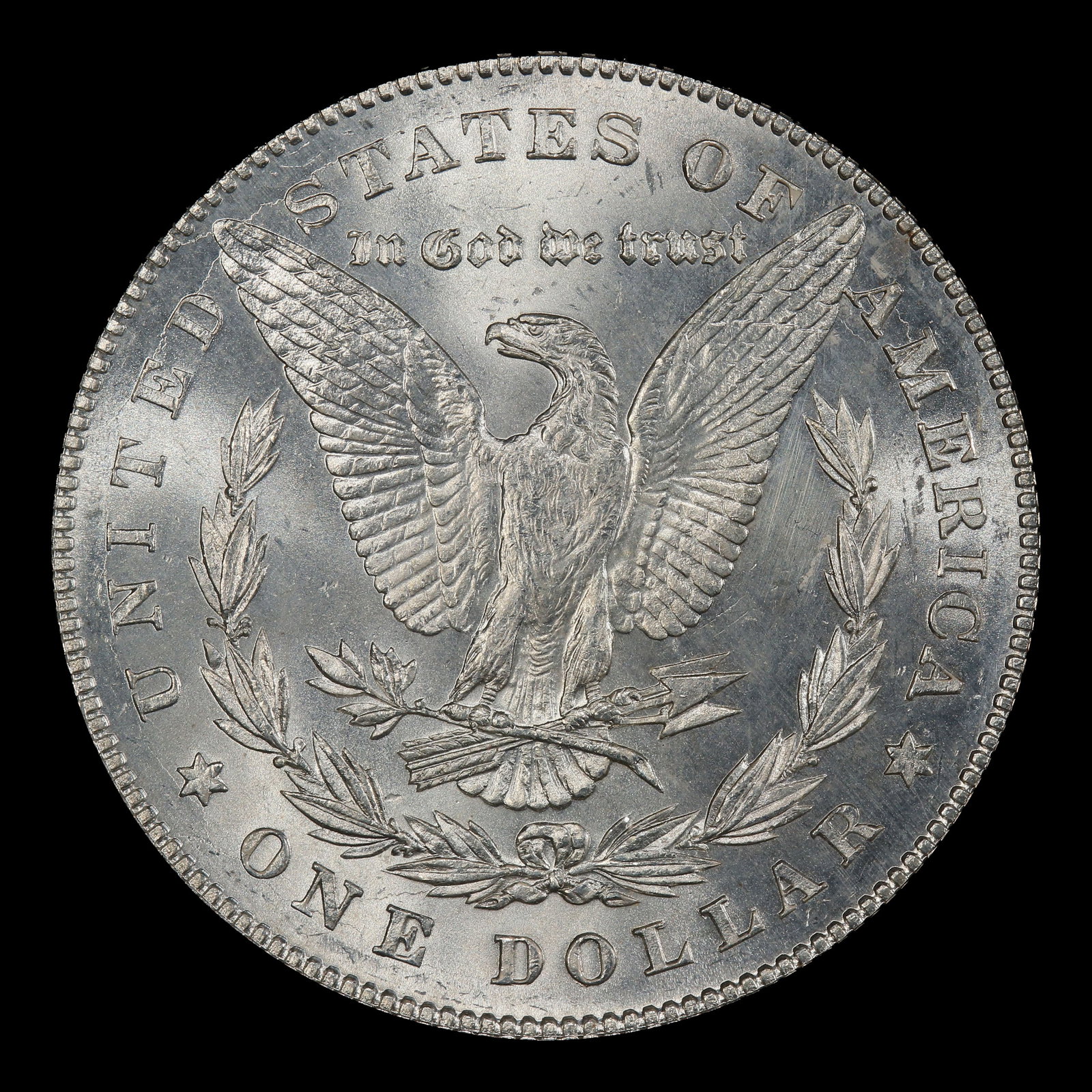 1878-p 7tf Morgan Dollar $1 Grades ms63+ - 3