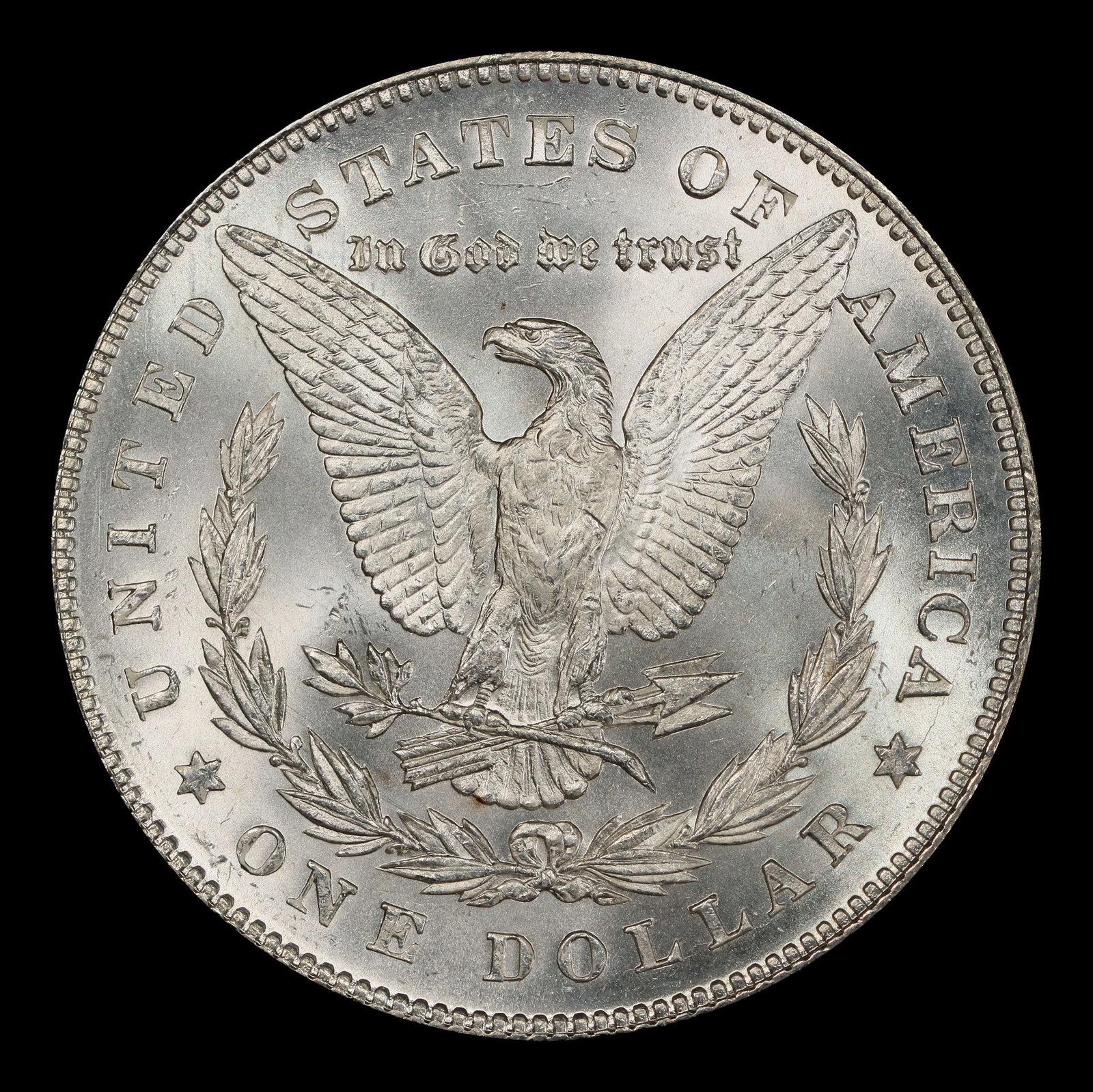 1878-p 7tf Morgan Dollar $1 Grades ms65 - 3