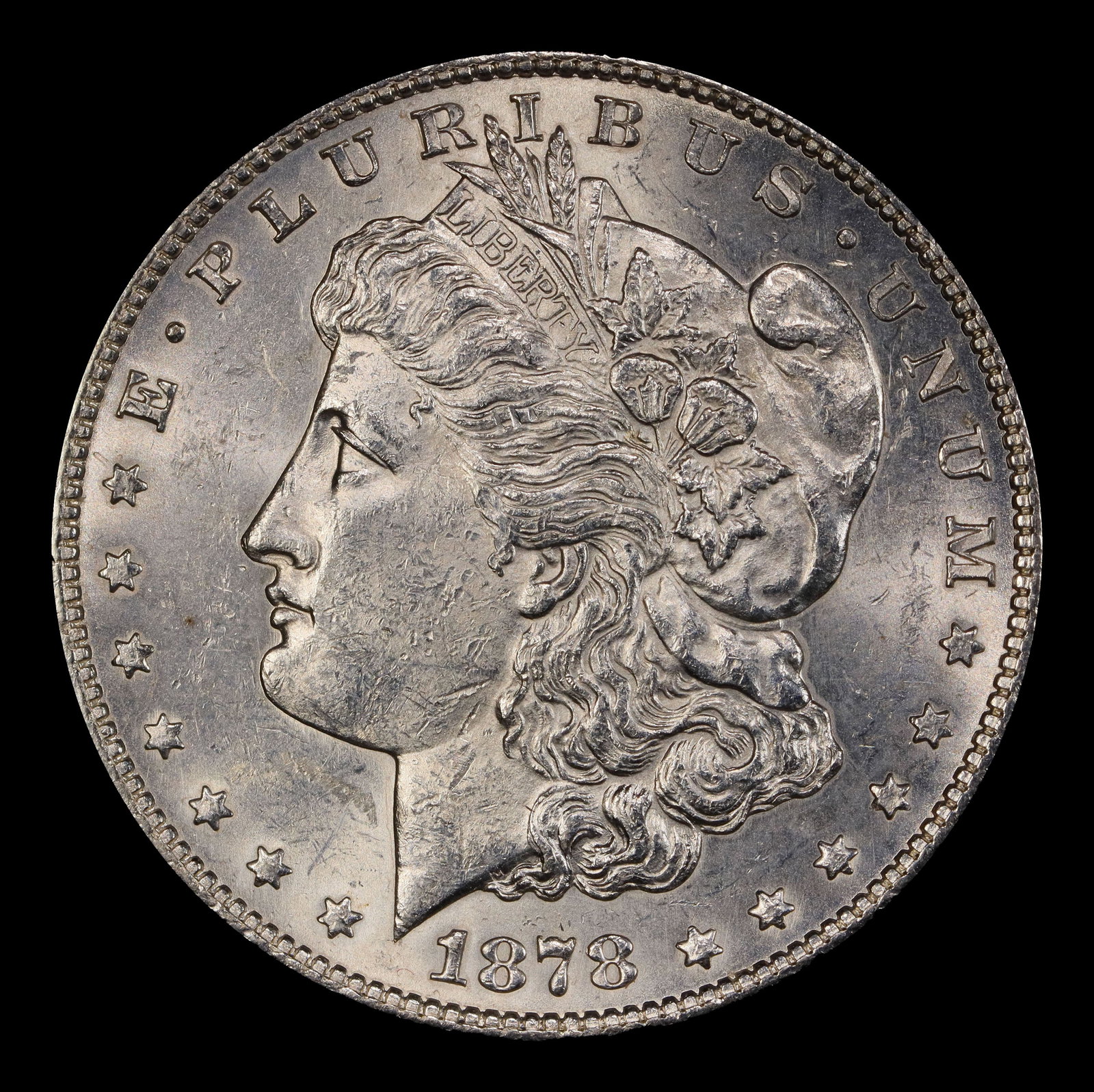 1878-s Morgan Dollar $1 Grades ms62 - 2