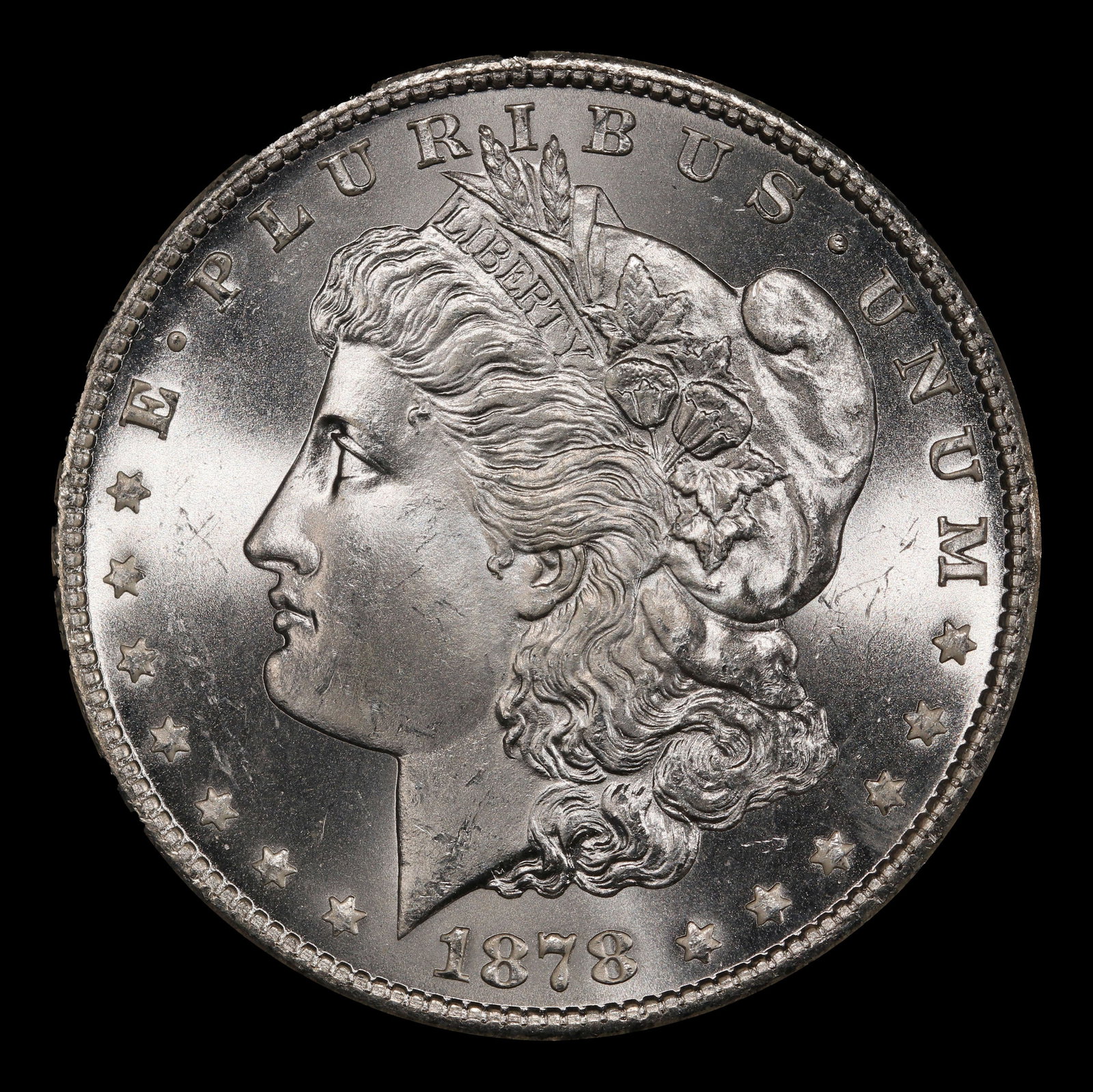 1878-s Morgan Dollar $1 Grades ms65 - 2