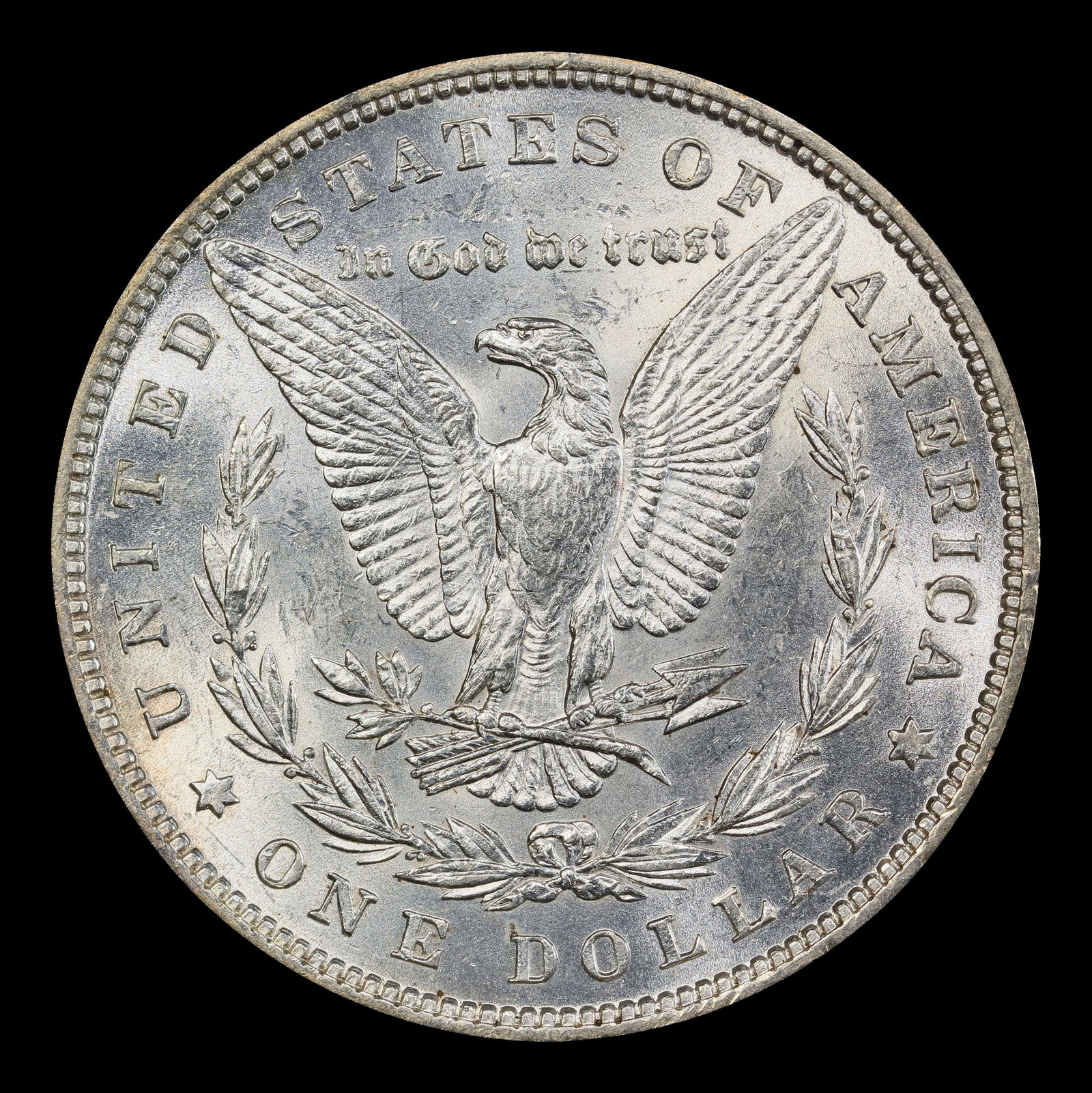 1879-p Morgan Dollar $1 Grades ms62+ - 3